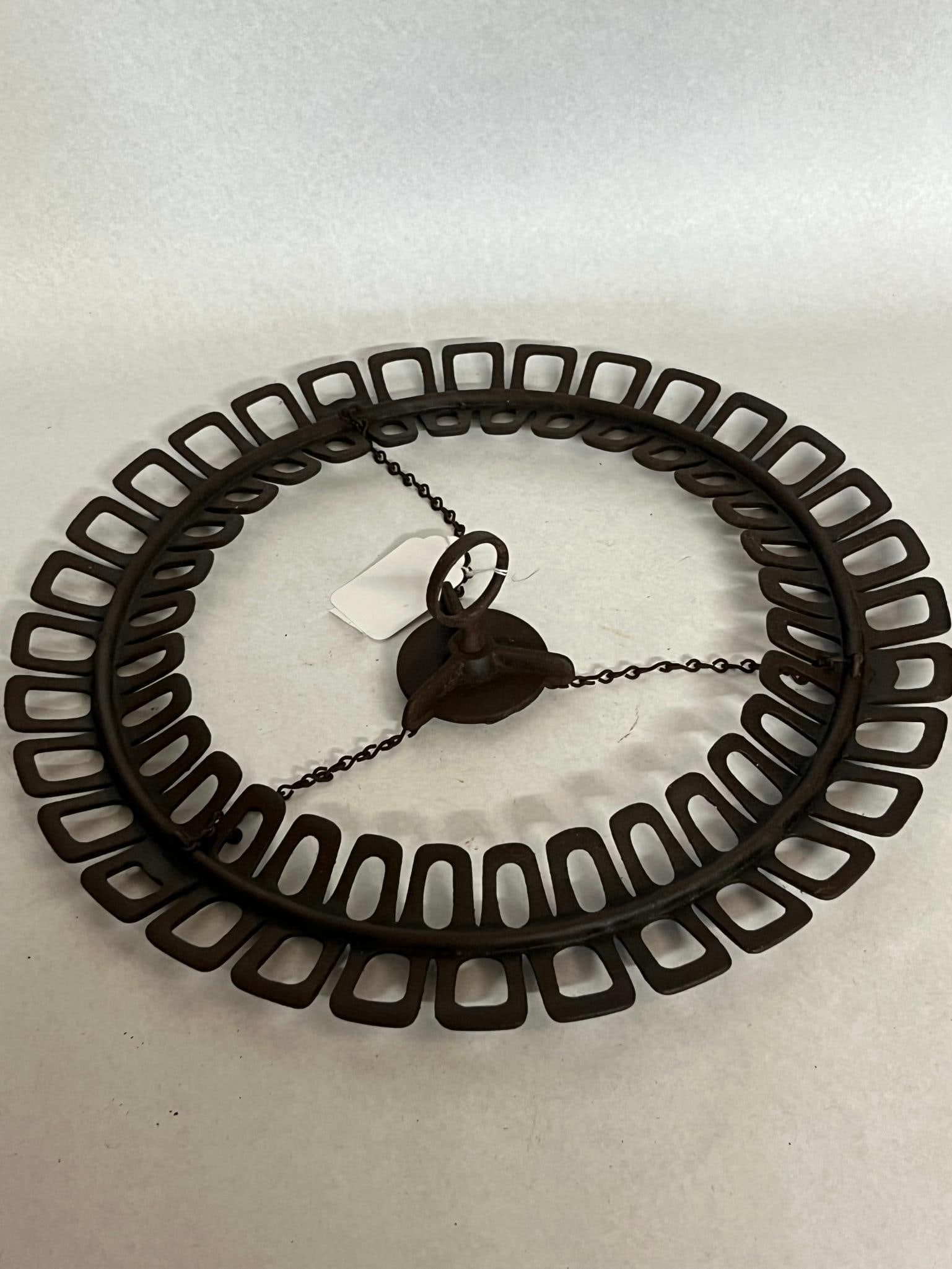 Cast Iron Equestrian Buggy Whip Holder (1 of 2)