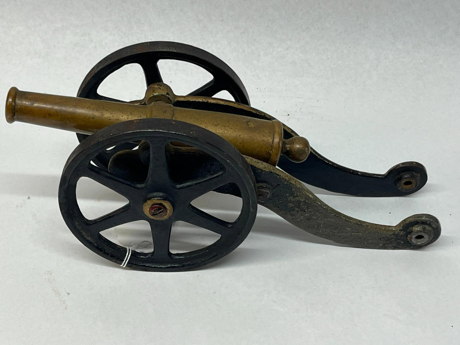 Brass & Cast Iron Model Signal Cannon (1 of 4)