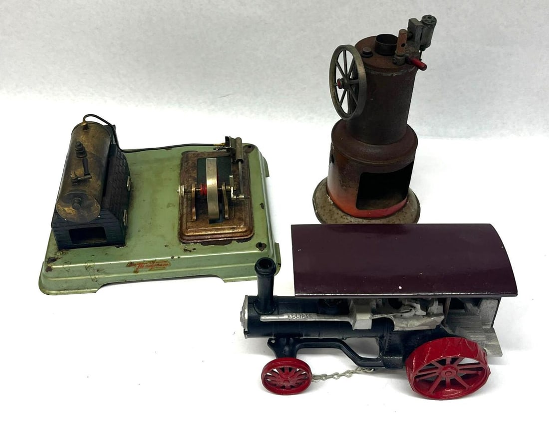3 Toy Steam Engines: Frick & German (1 of 16)