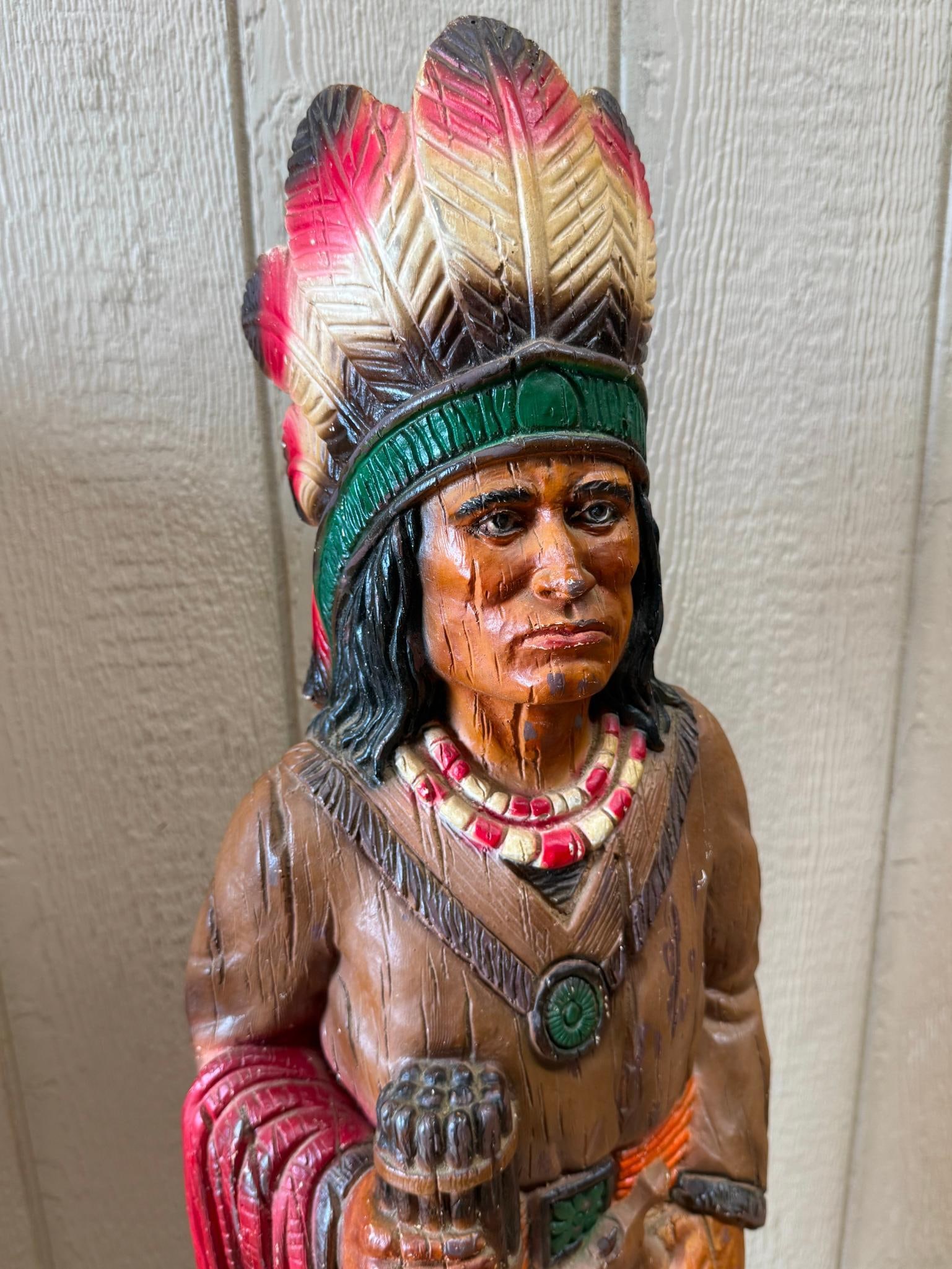 Polychrome Composite Cigar Store Figure - 2