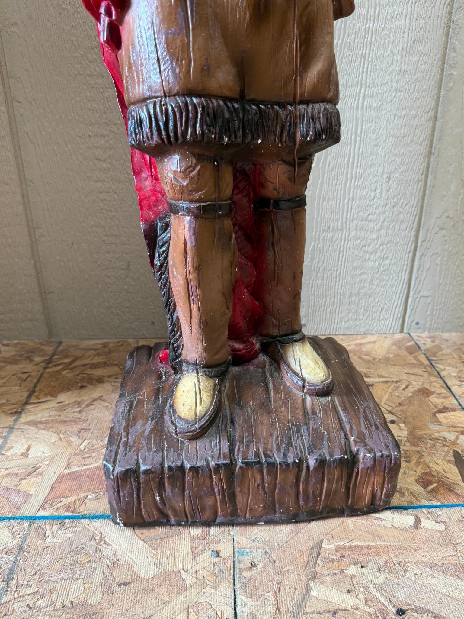Polychrome Composite Cigar Store Figure - 4