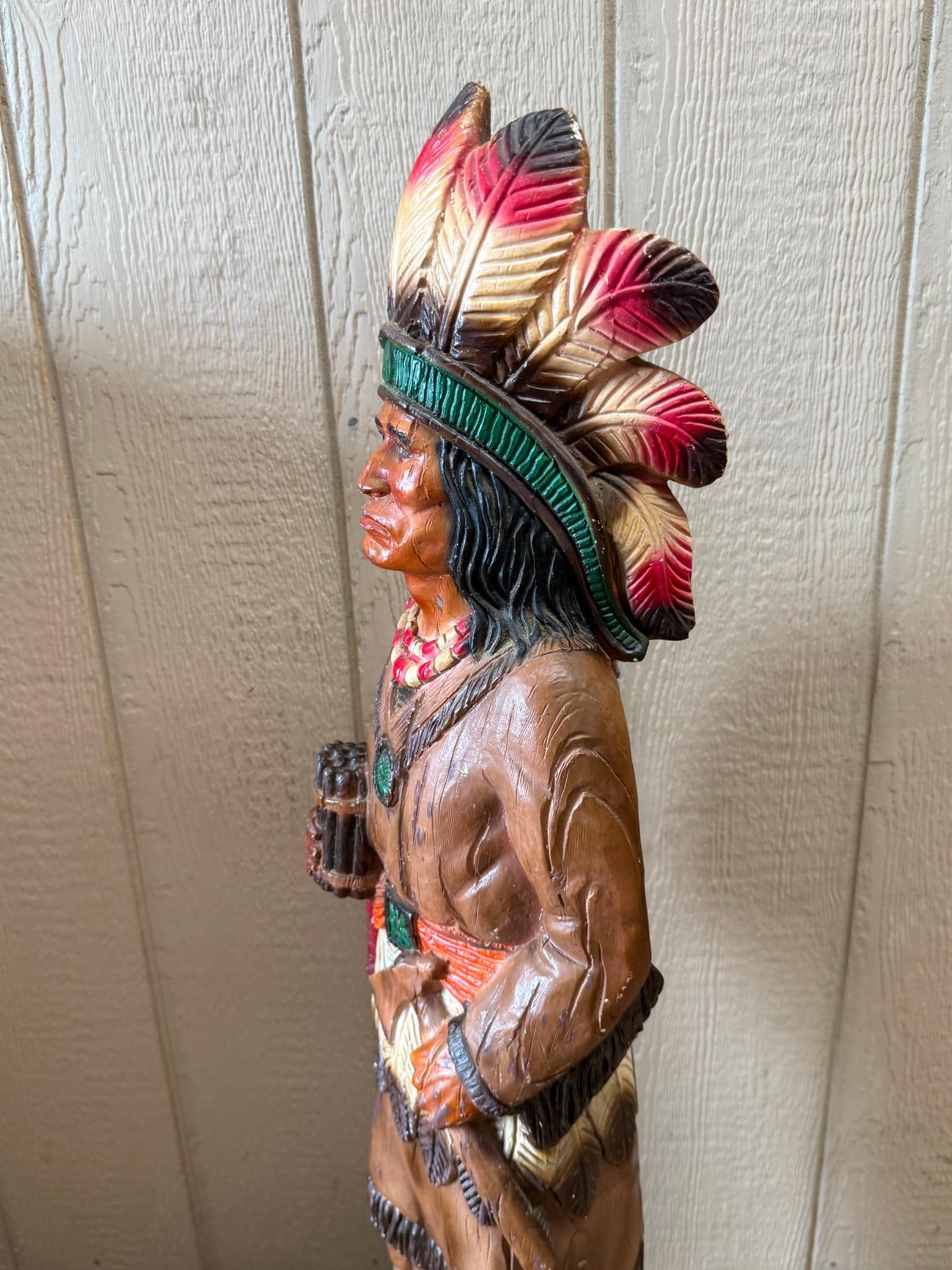 Polychrome Composite Cigar Store Figure - 5