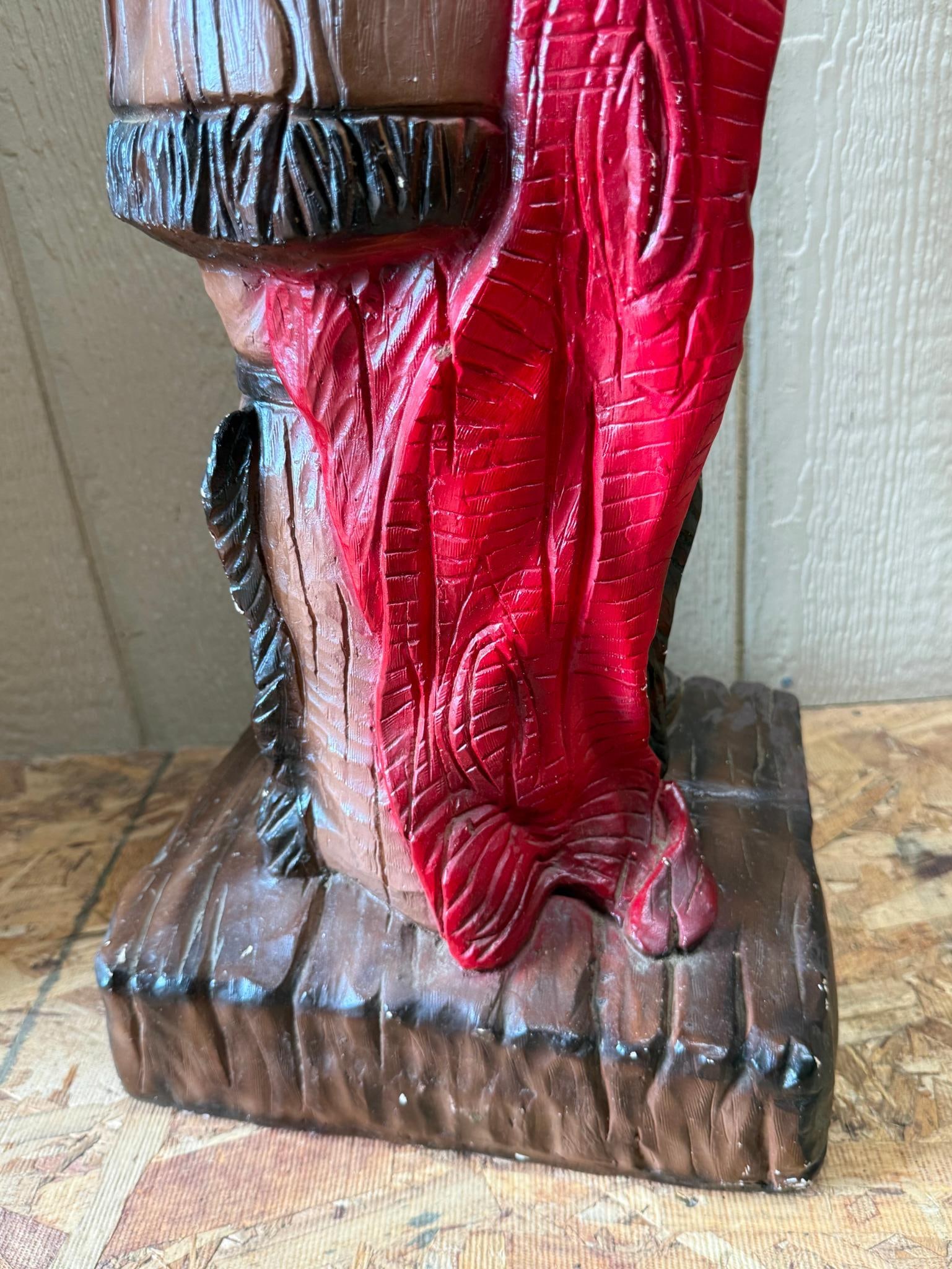 Polychrome Composite Cigar Store Figure - 8