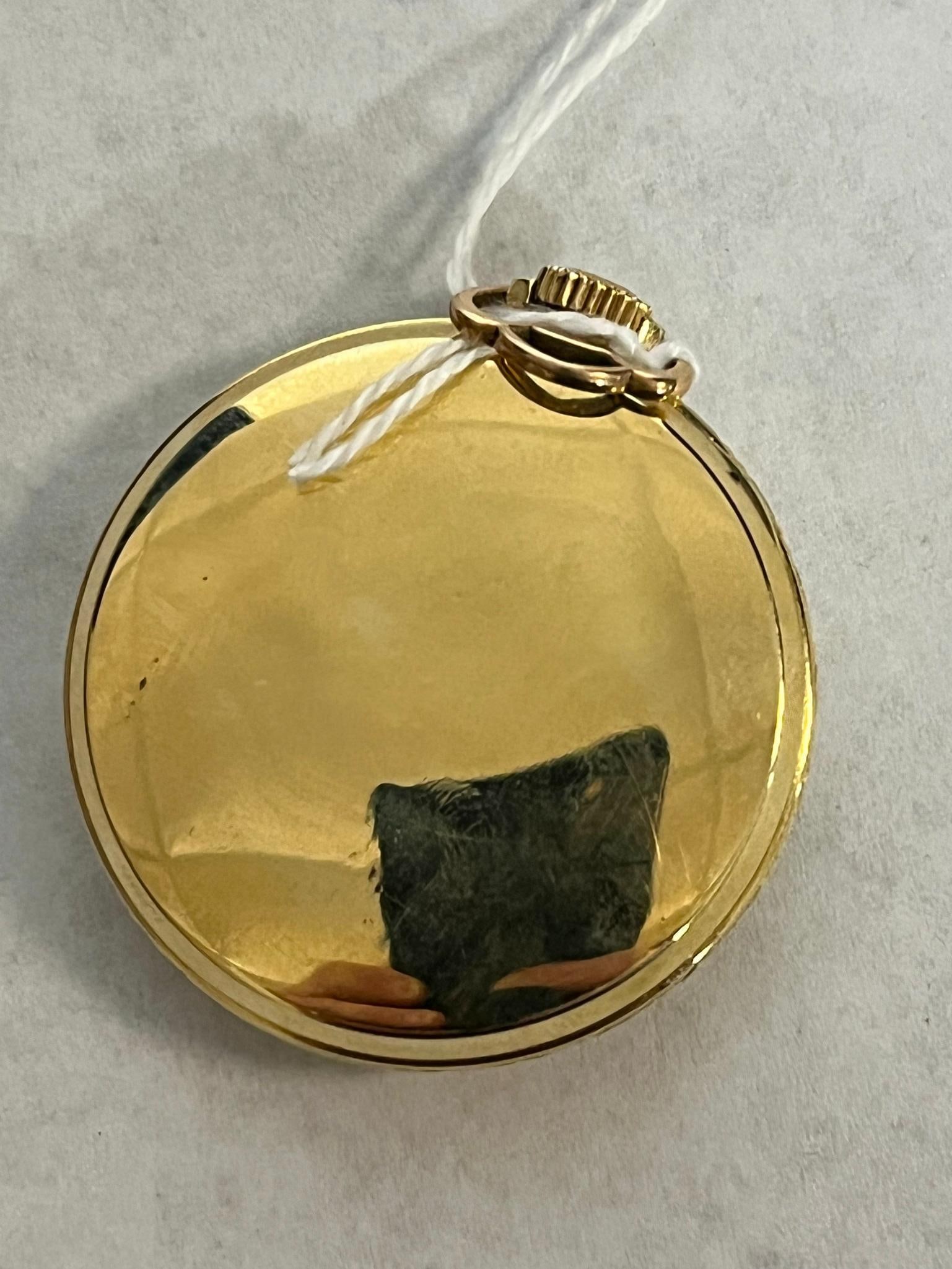 Elgin 10K Open-Face Pocket Watch c.1937 - 2