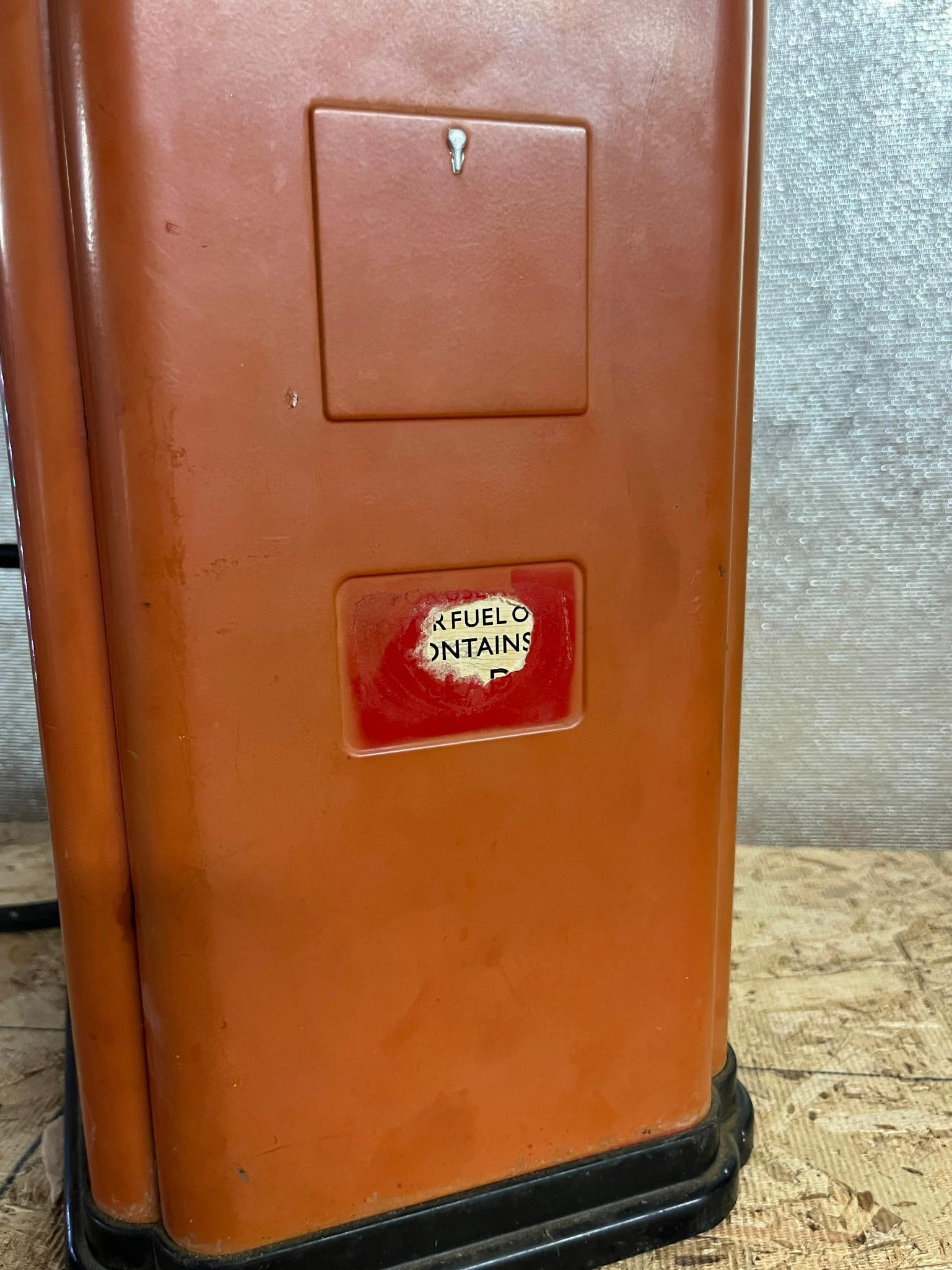 Red Gas Pump Cabinet - 2