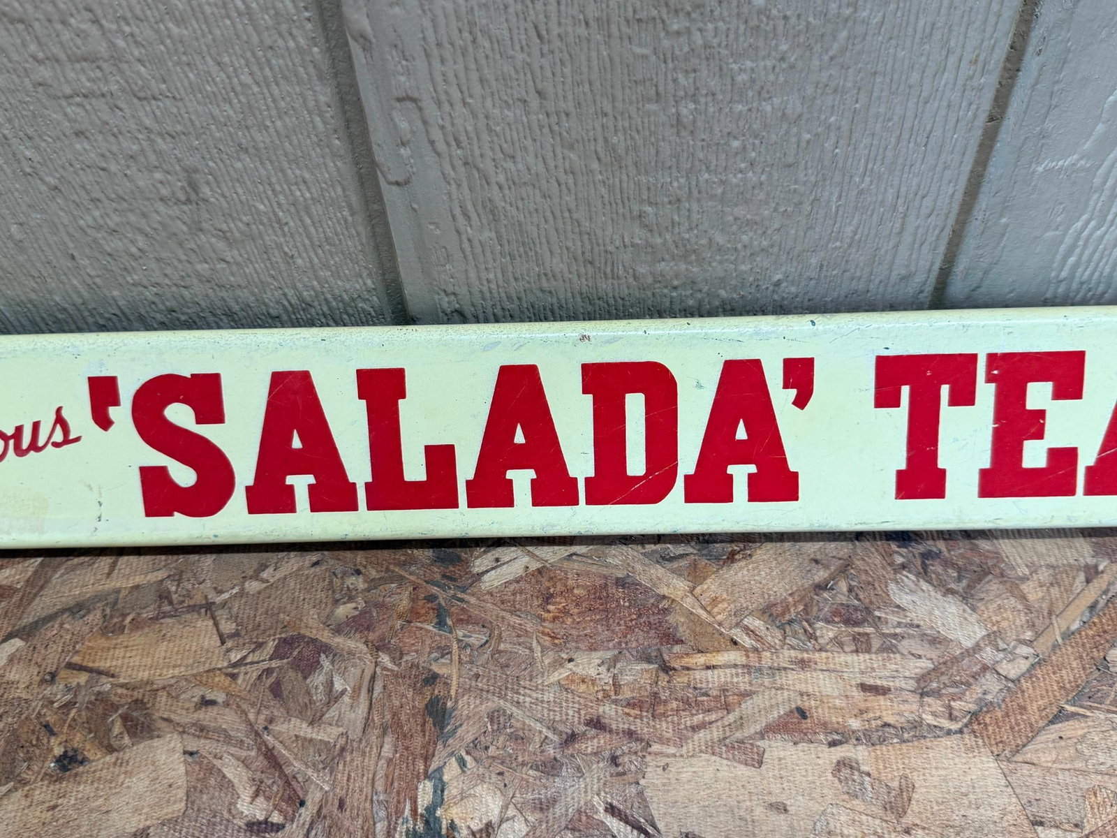 Salada Tea Double-Sided Metal Door Push - 3