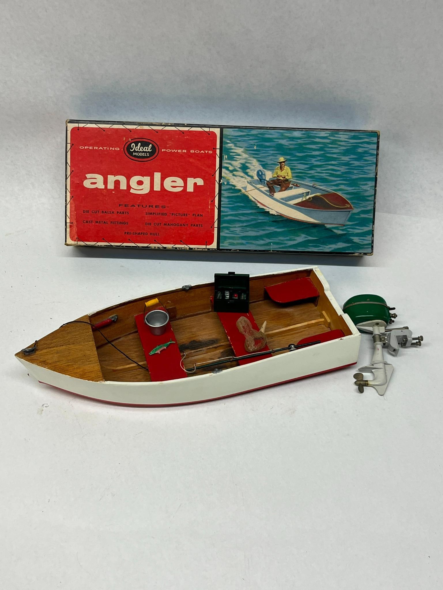 Ideal Model Supply Angler Boat & Motor (1 of 7)