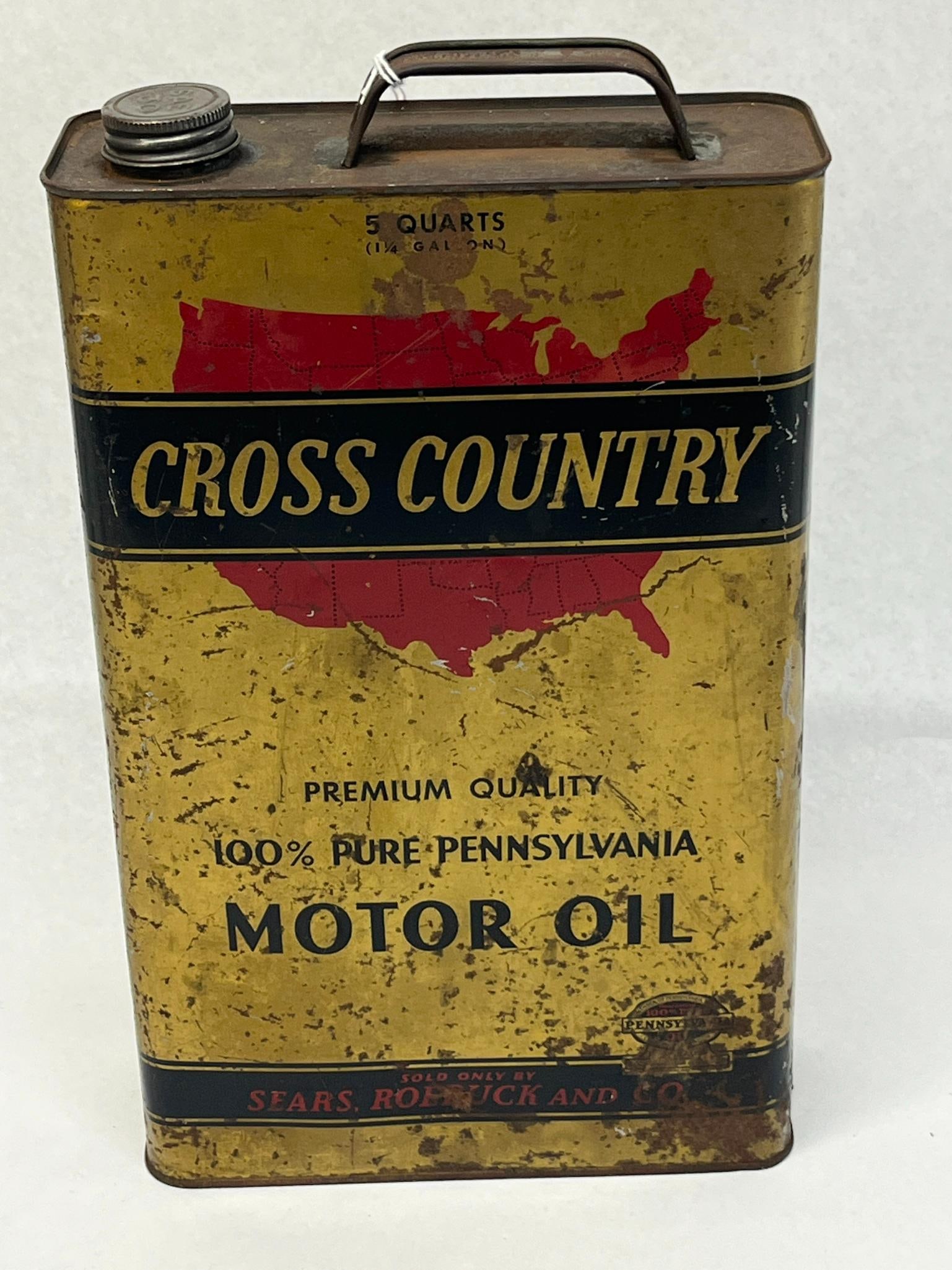 Sears Roebuck Cross Country Oil Can (1 of 6)