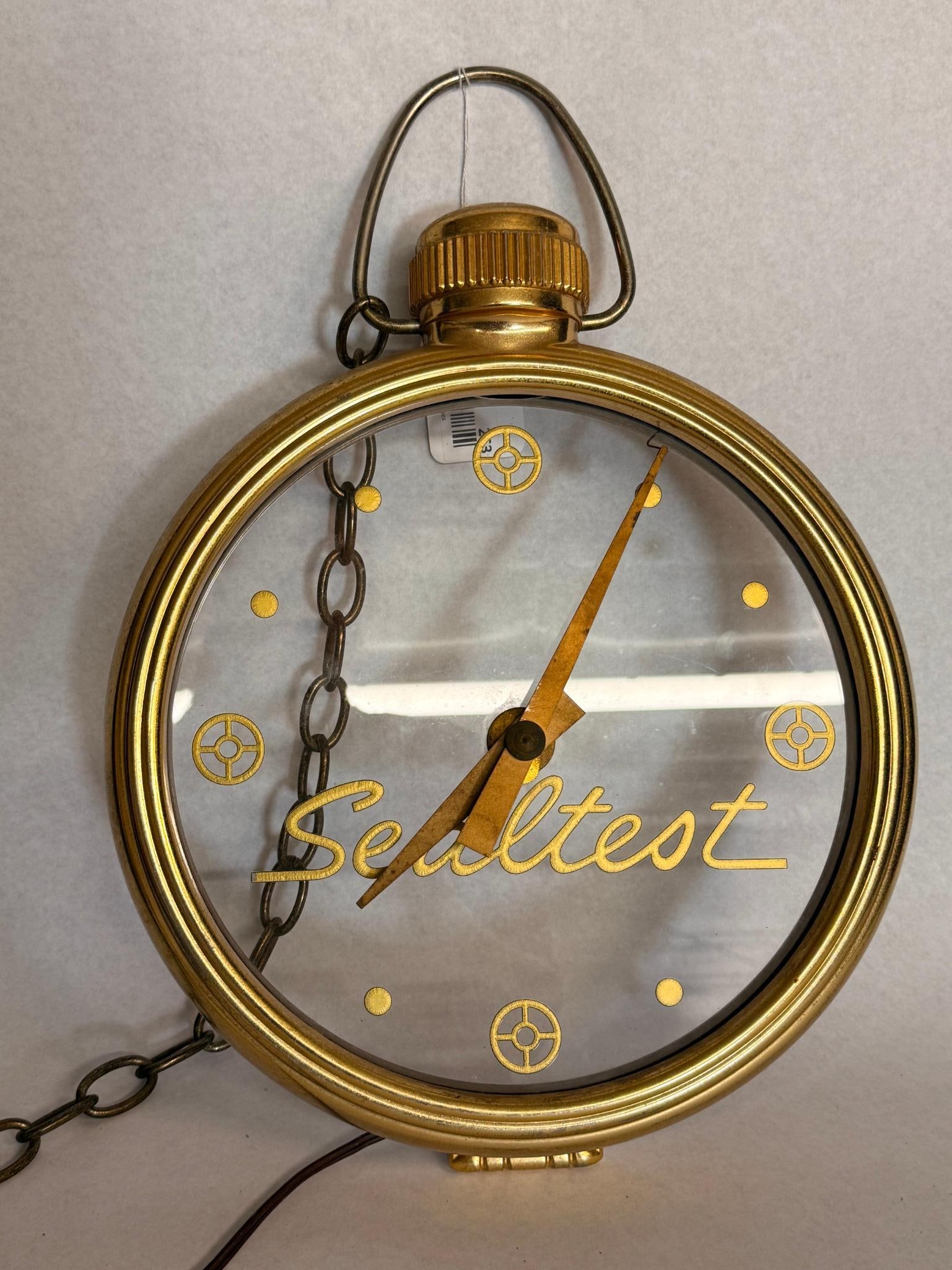 Sealtest Pocket Watch Style Wall Clock (1 of 4)