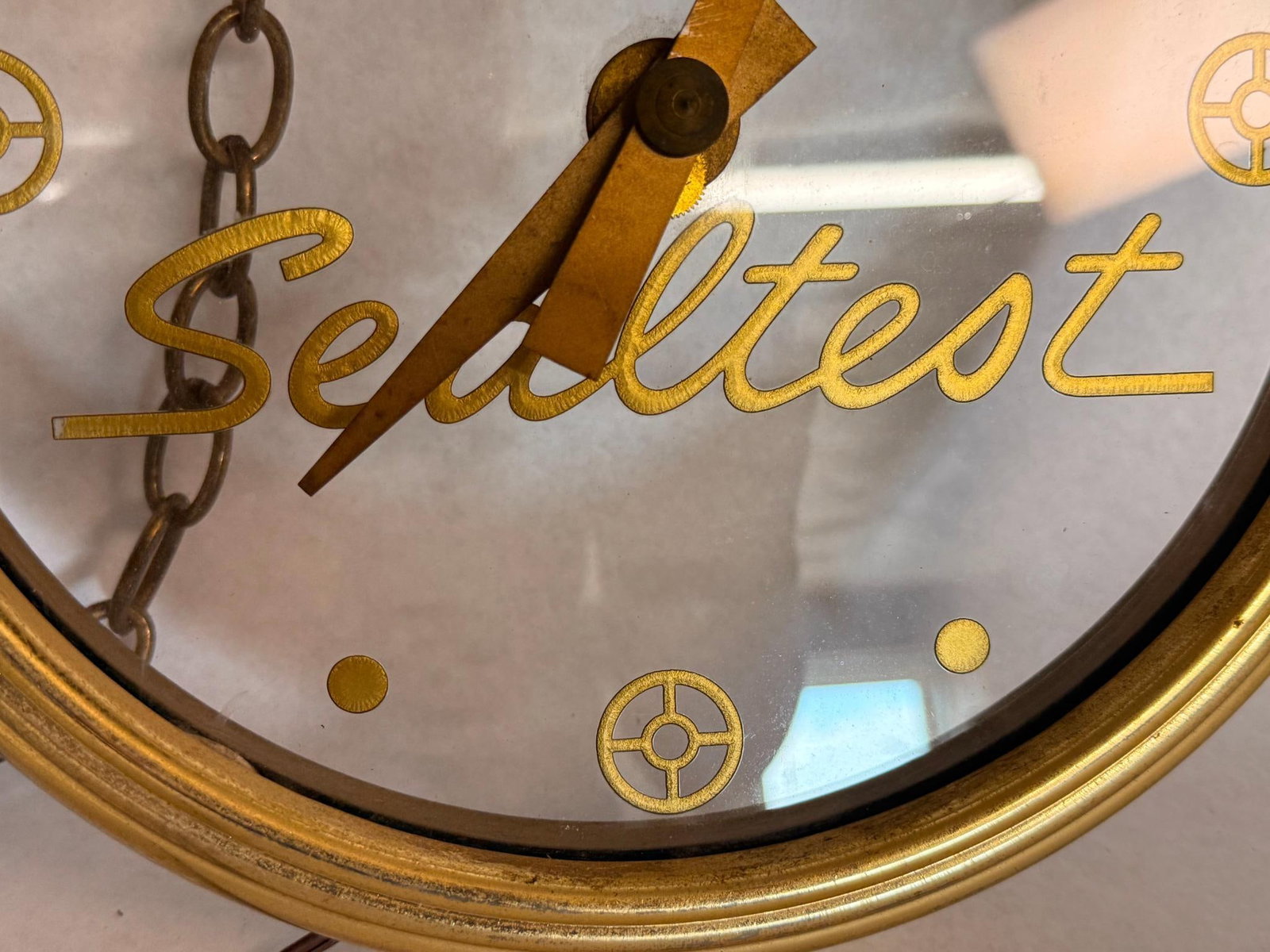 Sealtest Pocket Watch Style Wall Clock - 2