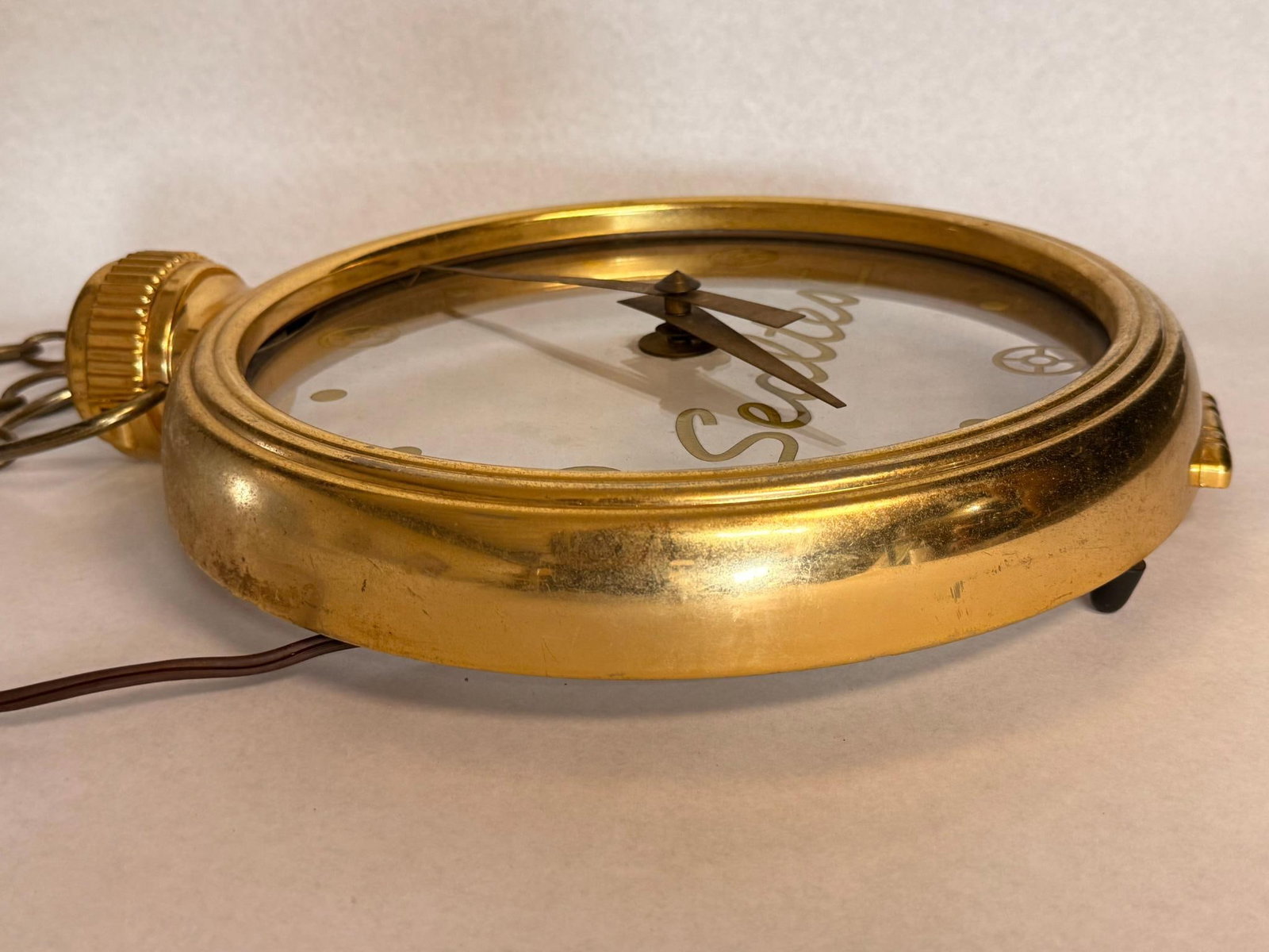 Sealtest Pocket Watch Style Wall Clock - 4
