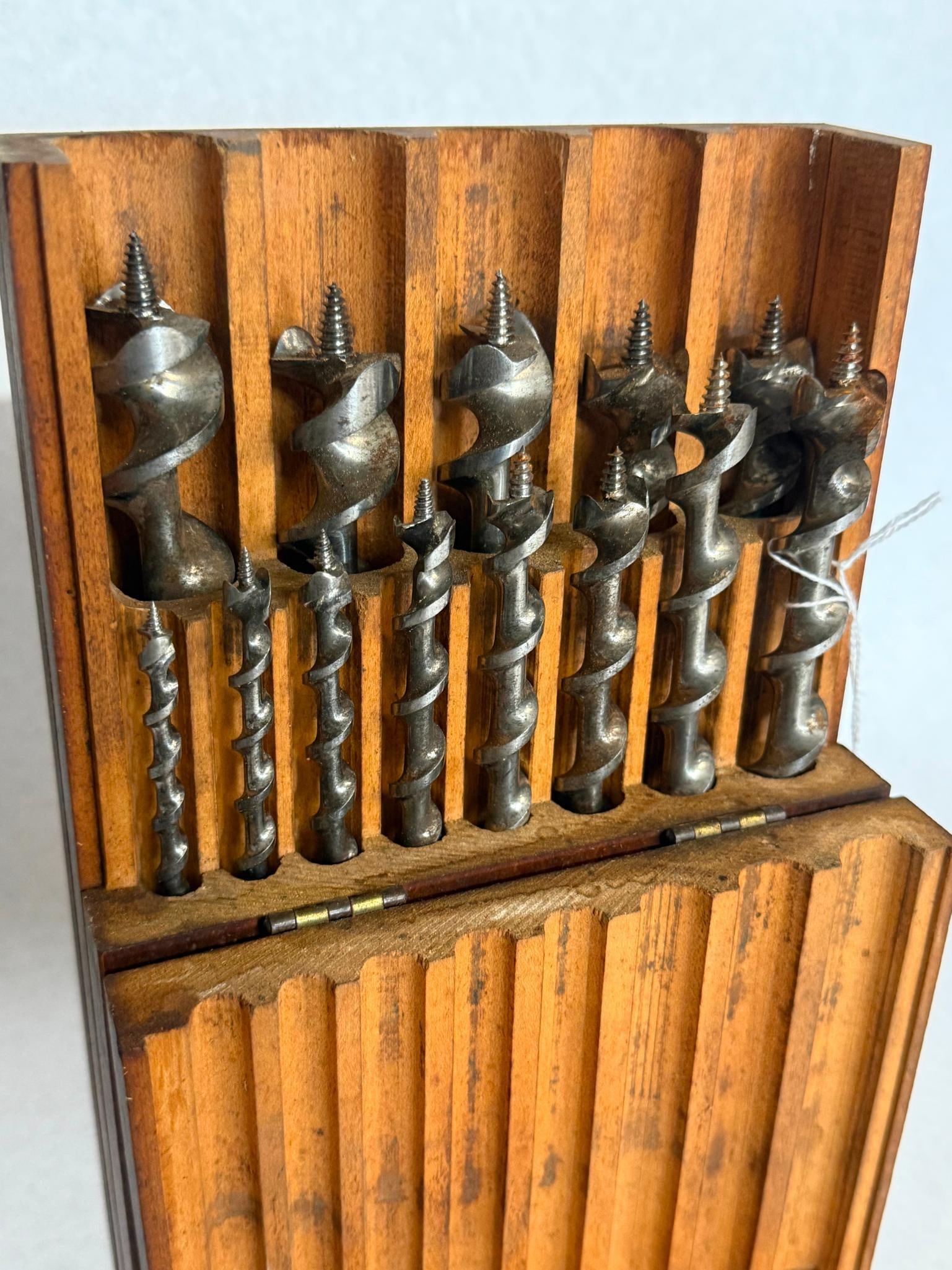Set 13 Double Fluted Auger Bits w/ Case - 2