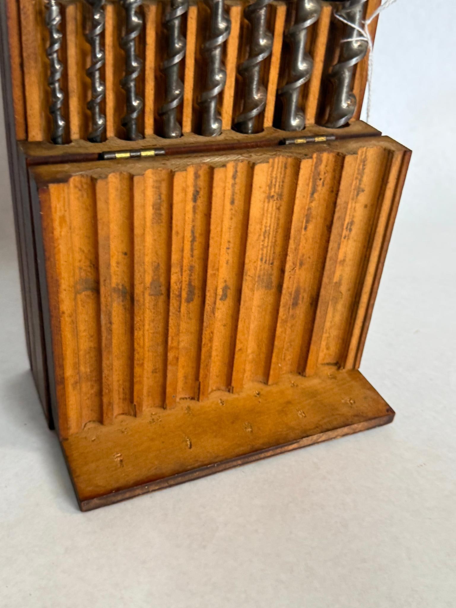 Set 13 Double Fluted Auger Bits w/ Case - 3