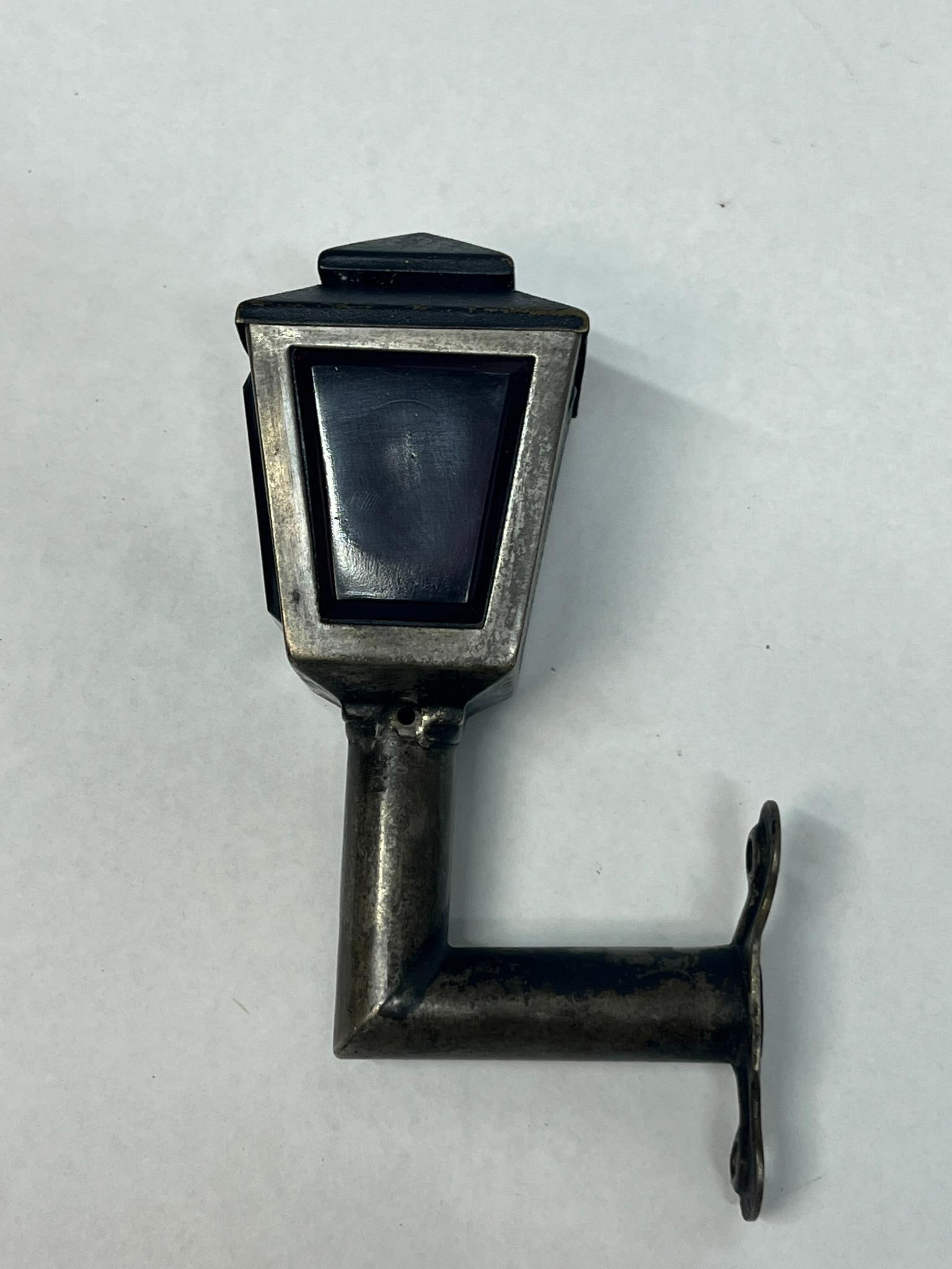 Pair Silver-Plated Carriage Sconces - 3