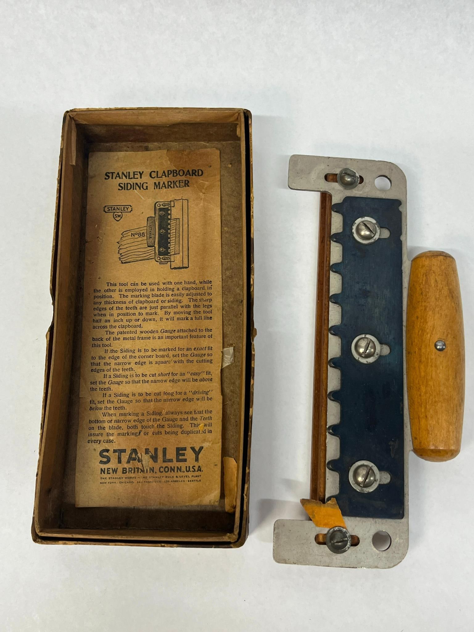 Trio Stanley No. 88 Clapboard Tools - 2