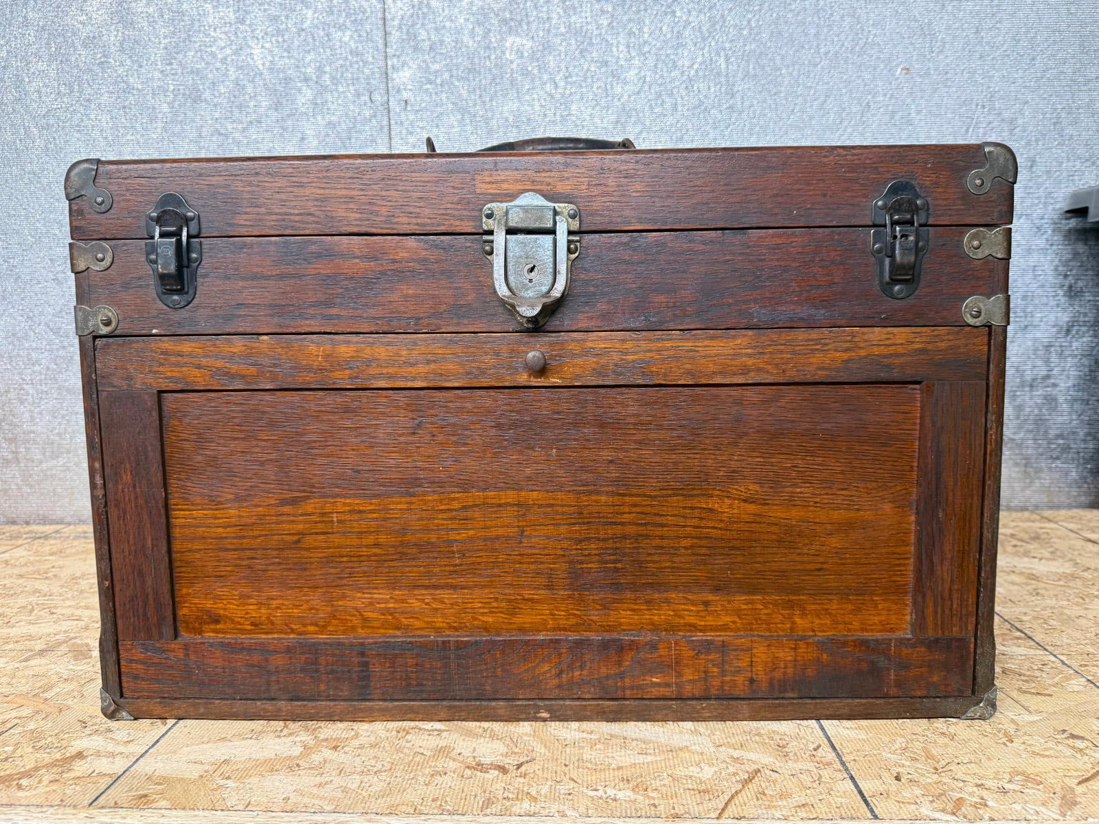 Schartow Iron Oak Machinist Tool Chest (1 of 7)