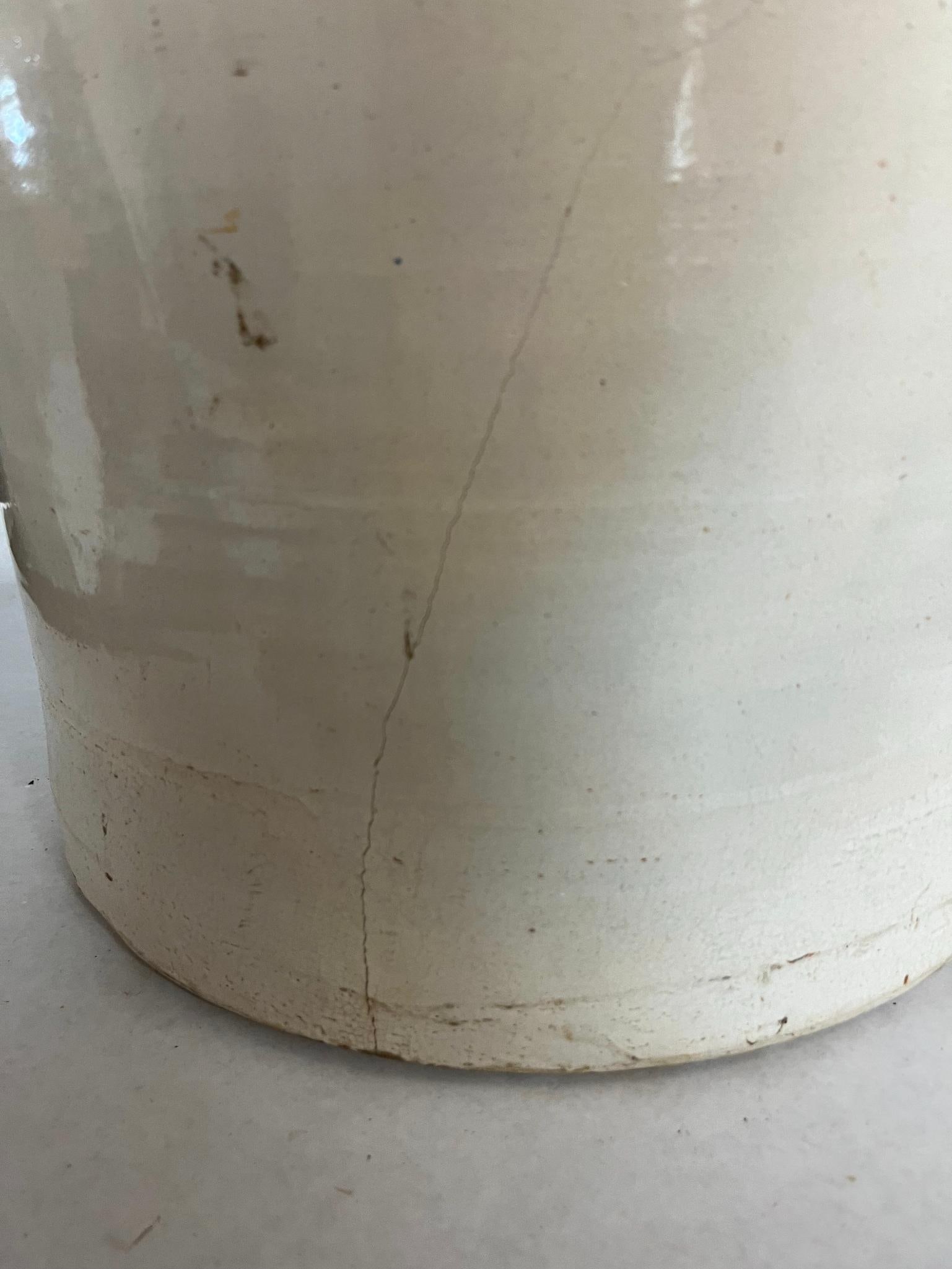 American Two Tone Stoneware Crock - 4
