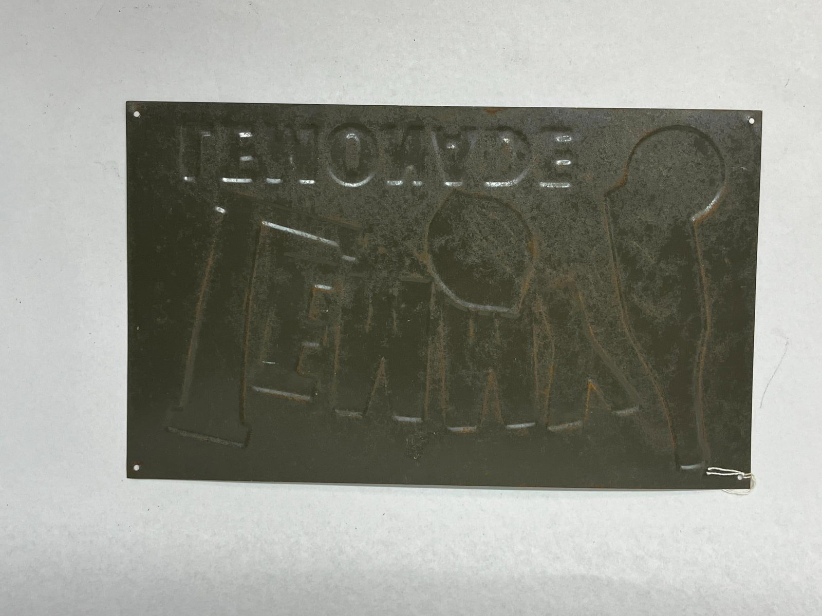 Lemmy Lemonade Embossed Tin Sign - 2