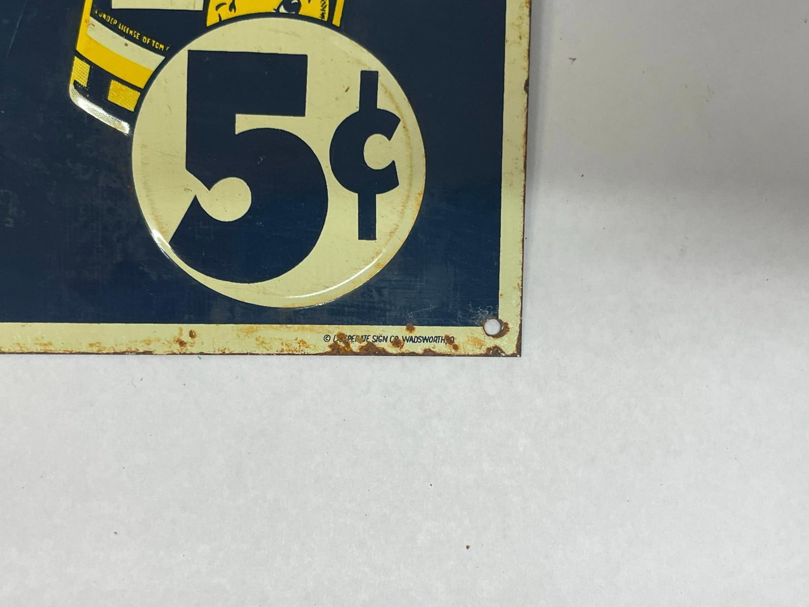 Lemmy Lemonade Embossed Tin Sign - 3