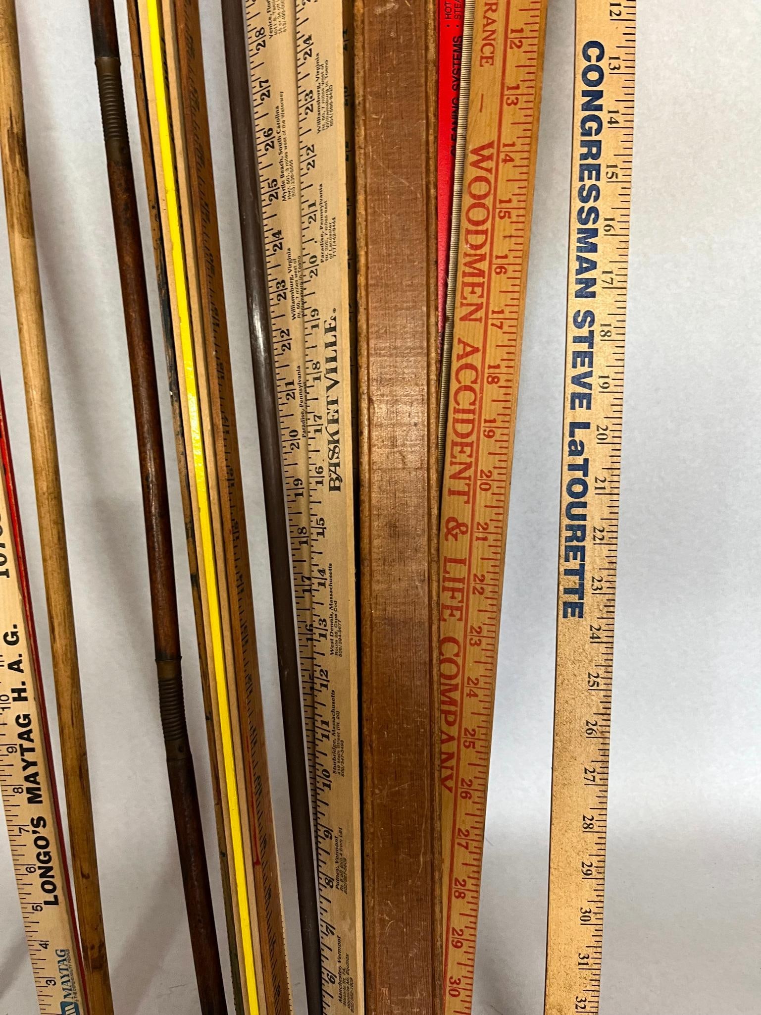 Advertising Wood Yardsticks & Rods - 3