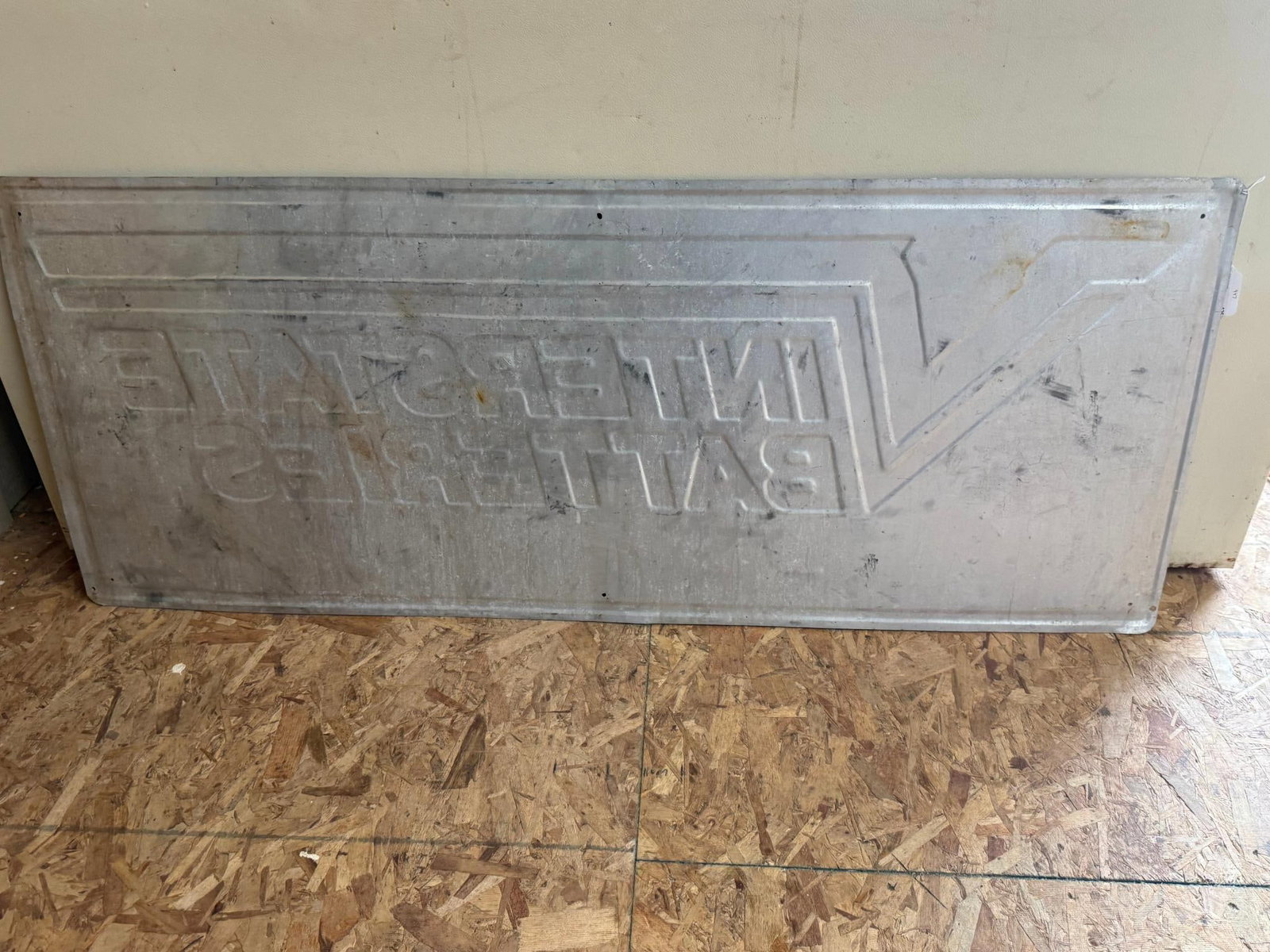 Interstate Batteries Embossed Sign - 5