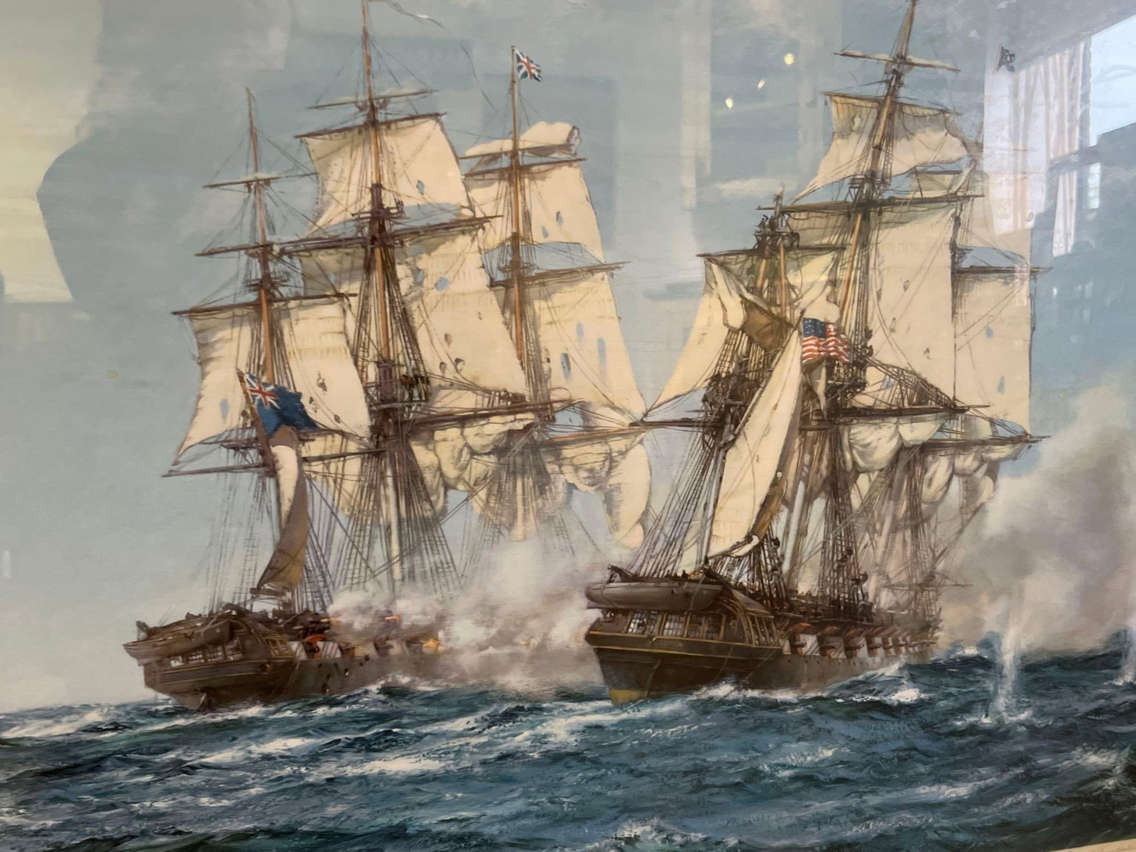 Dawson, Java & Constitution, Lithograph - 2