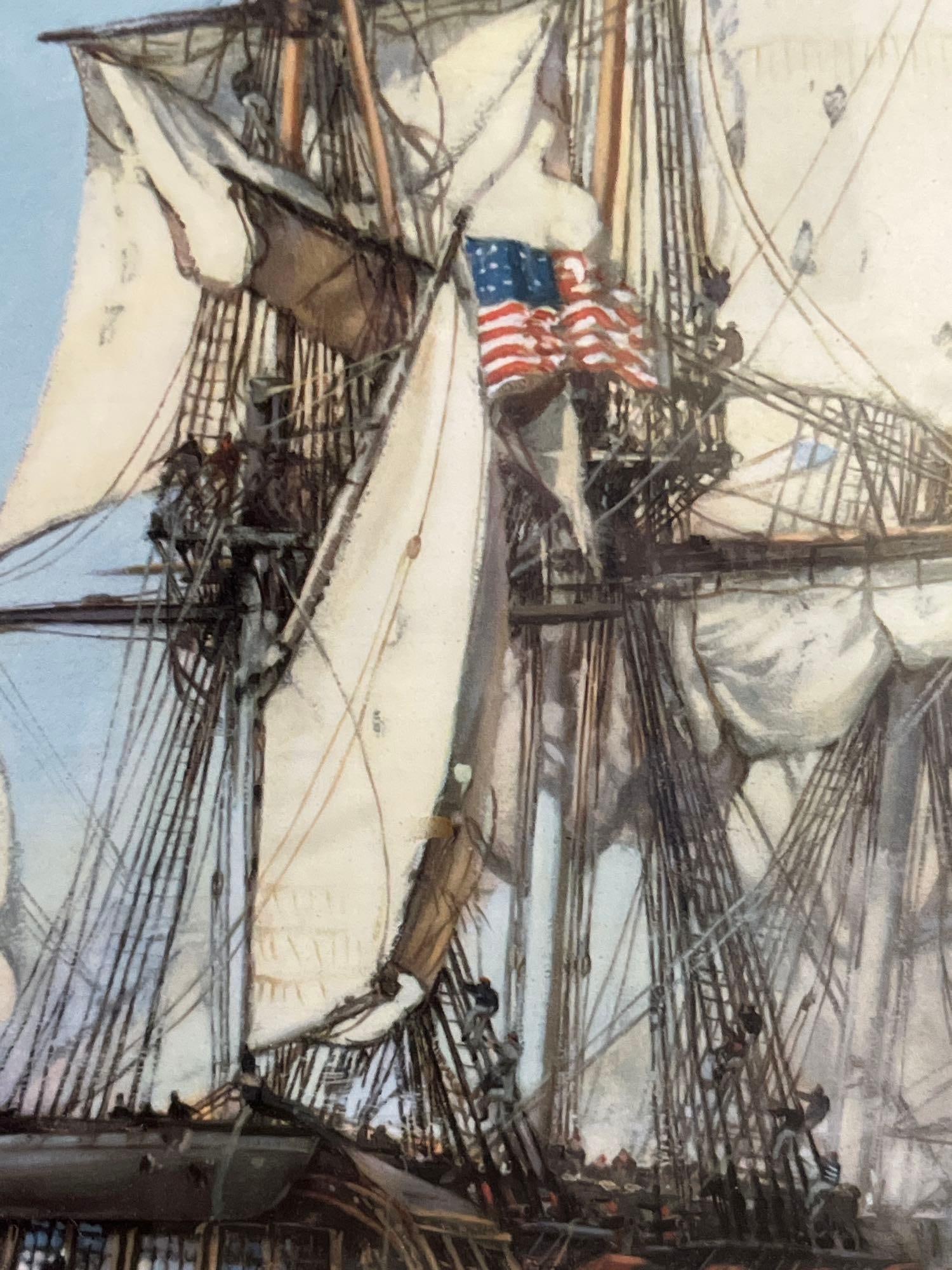 Dawson, Java & Constitution, Lithograph - 4