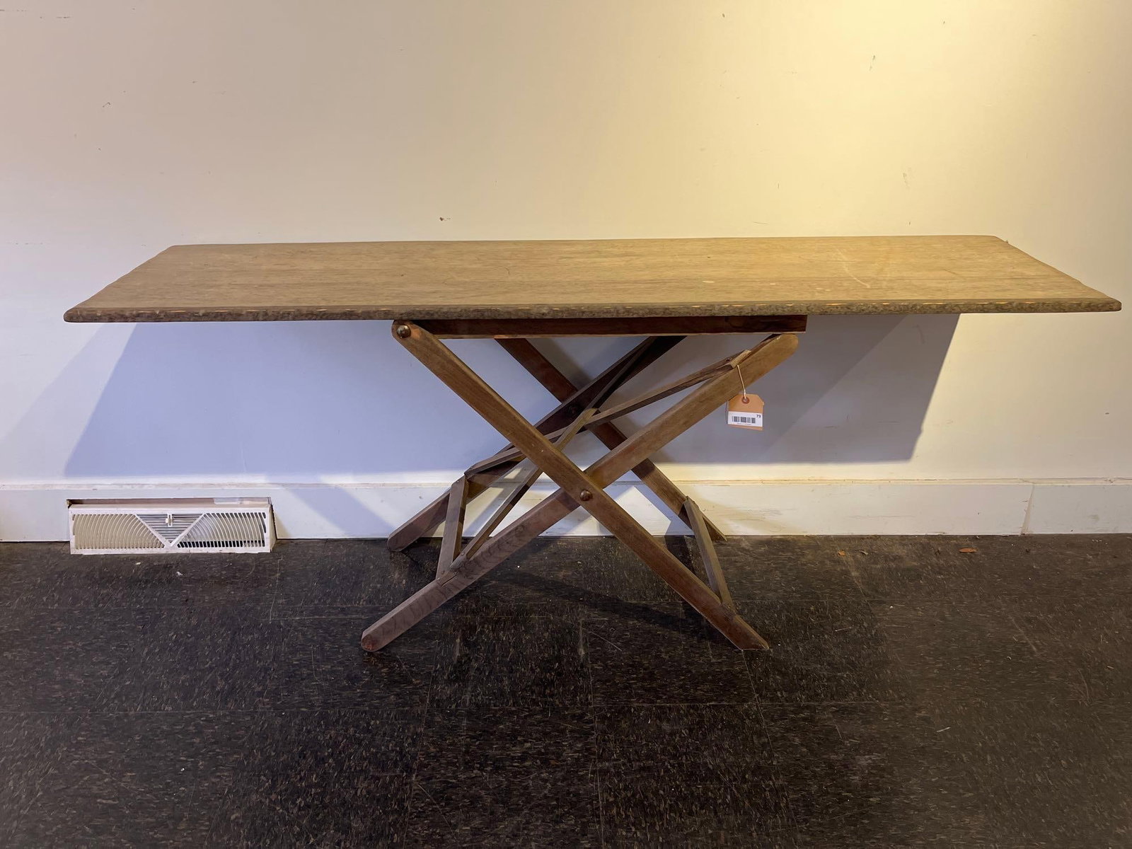 Rustic Folding Wooden Console Table (1 of 5)