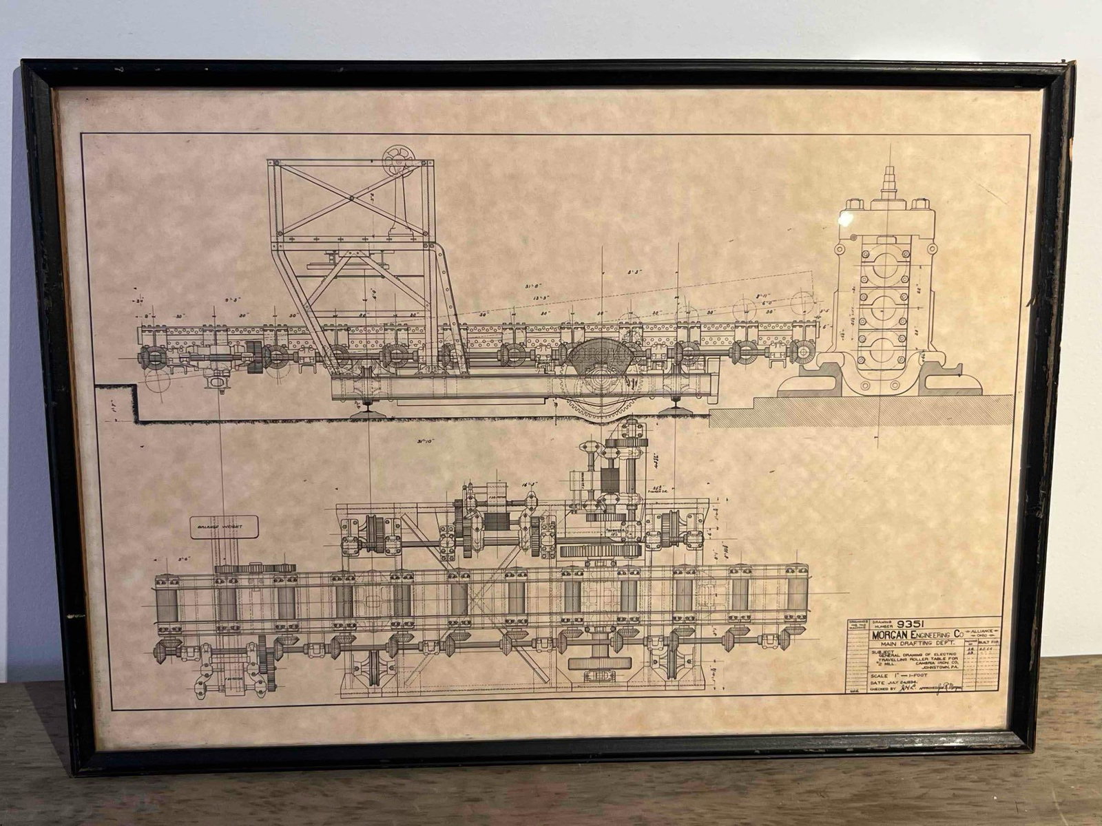 Jno. R. Morgan Industrial Drawing 1894 (1 of 5)