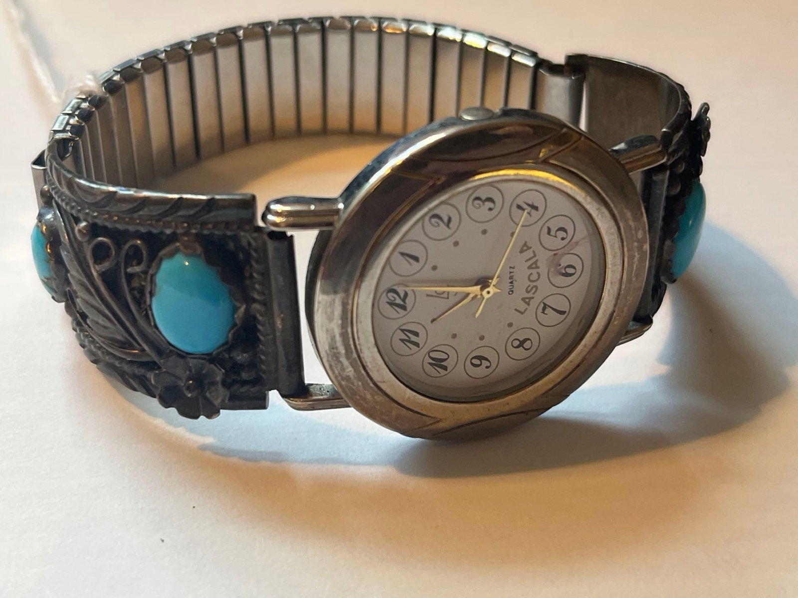 LaScala Watch w/ Spencer Str. Turquoise (1 of 5)