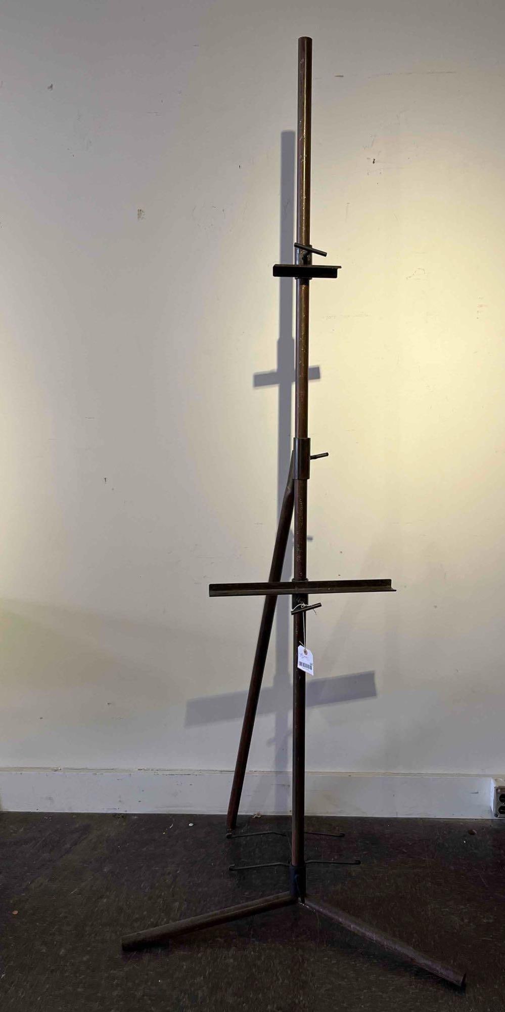 Industrial Metal Tripod Floor Easel (1 of 5)