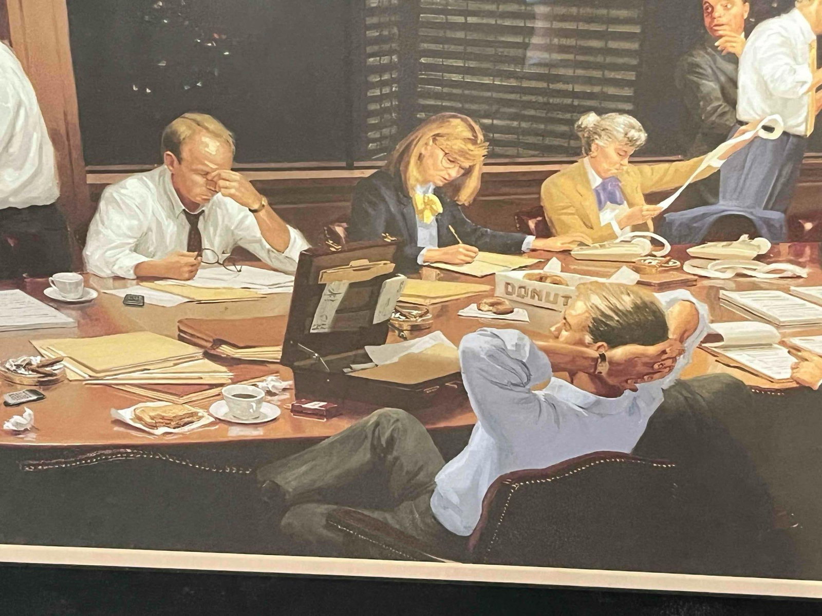 Panoramic Boardroom Offset Lithograph - 2