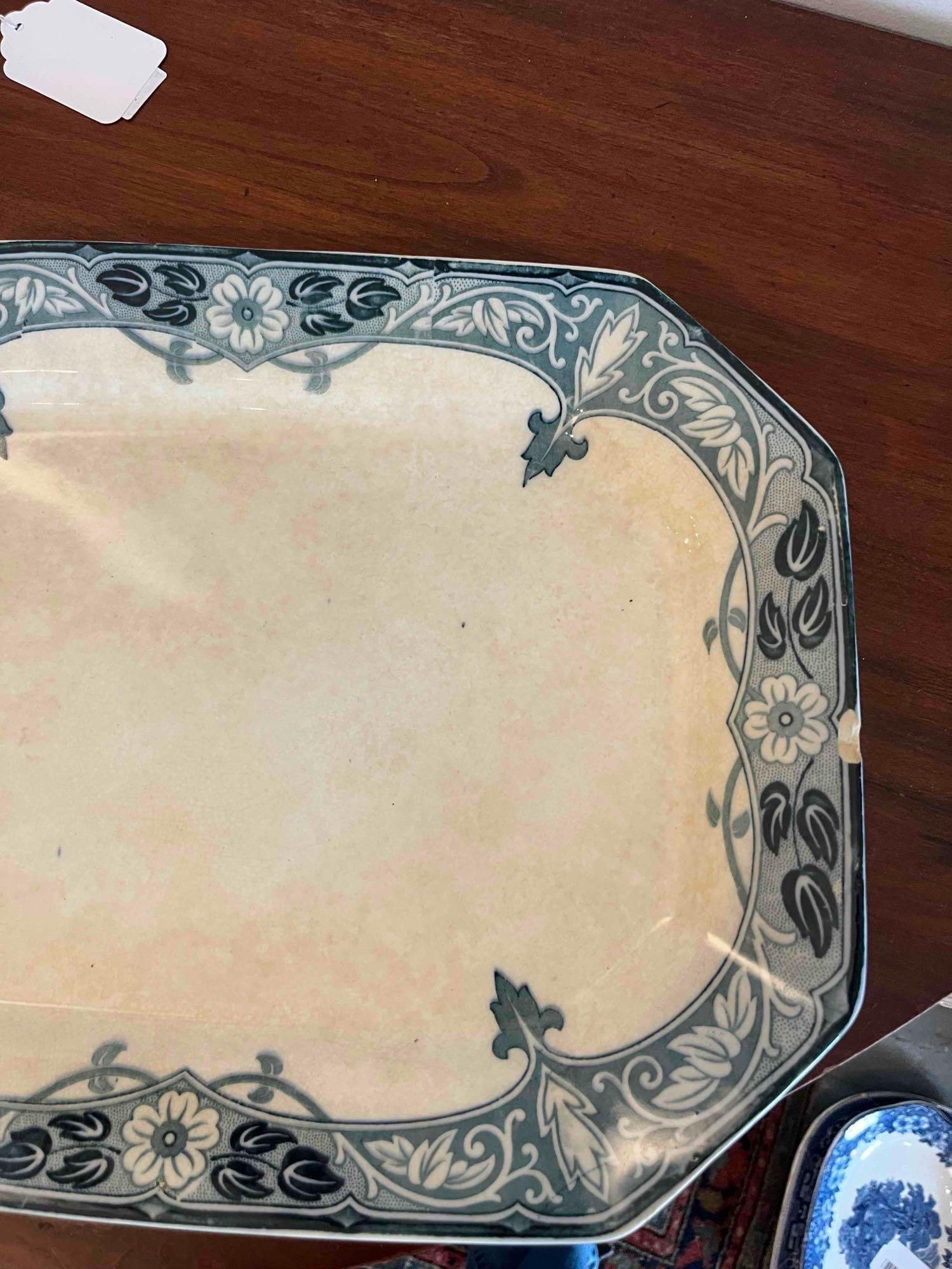 Two Ceramic Serving Platters - 4