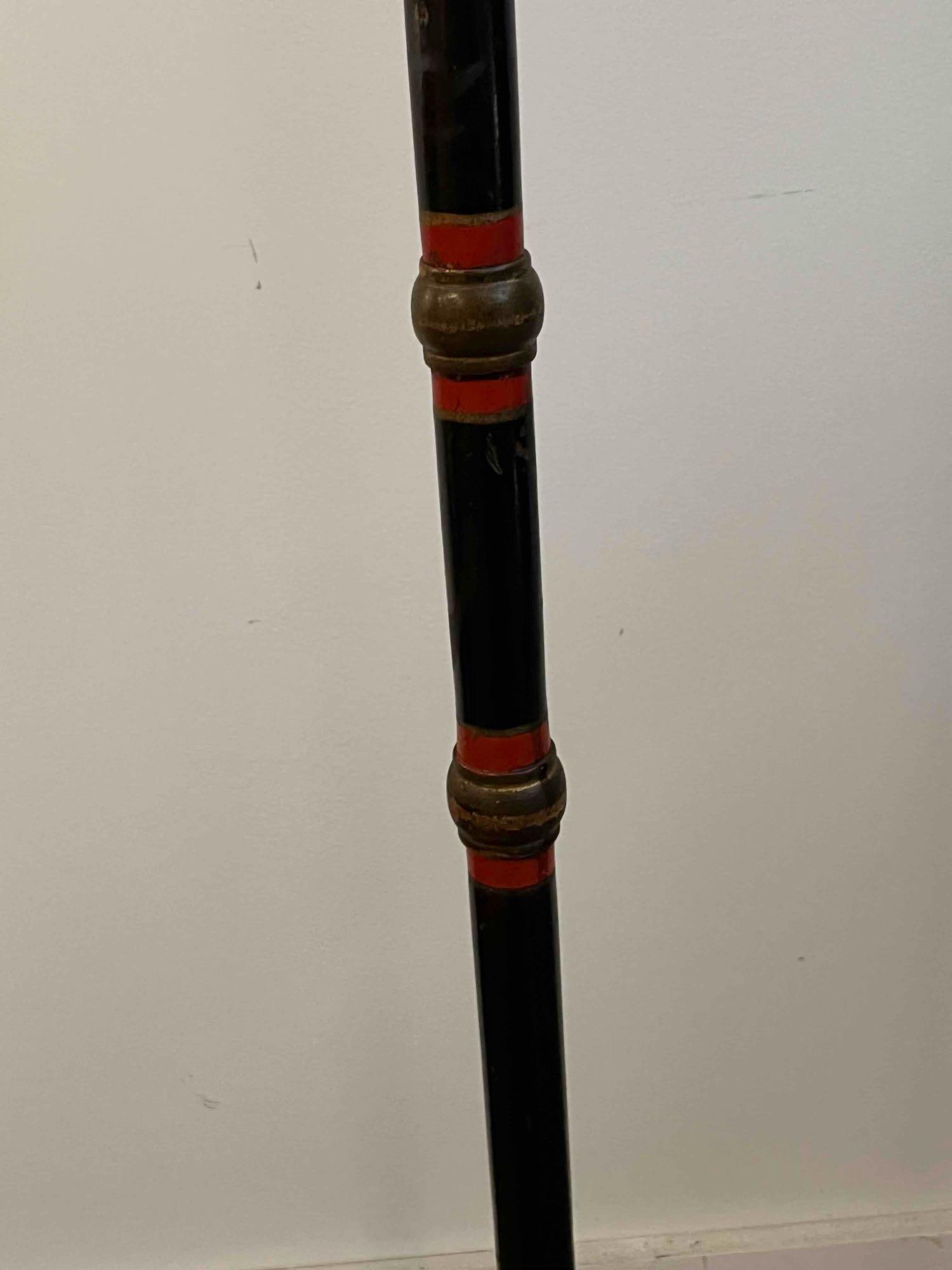 Fraternal Processional Cross, Iron Base - 3