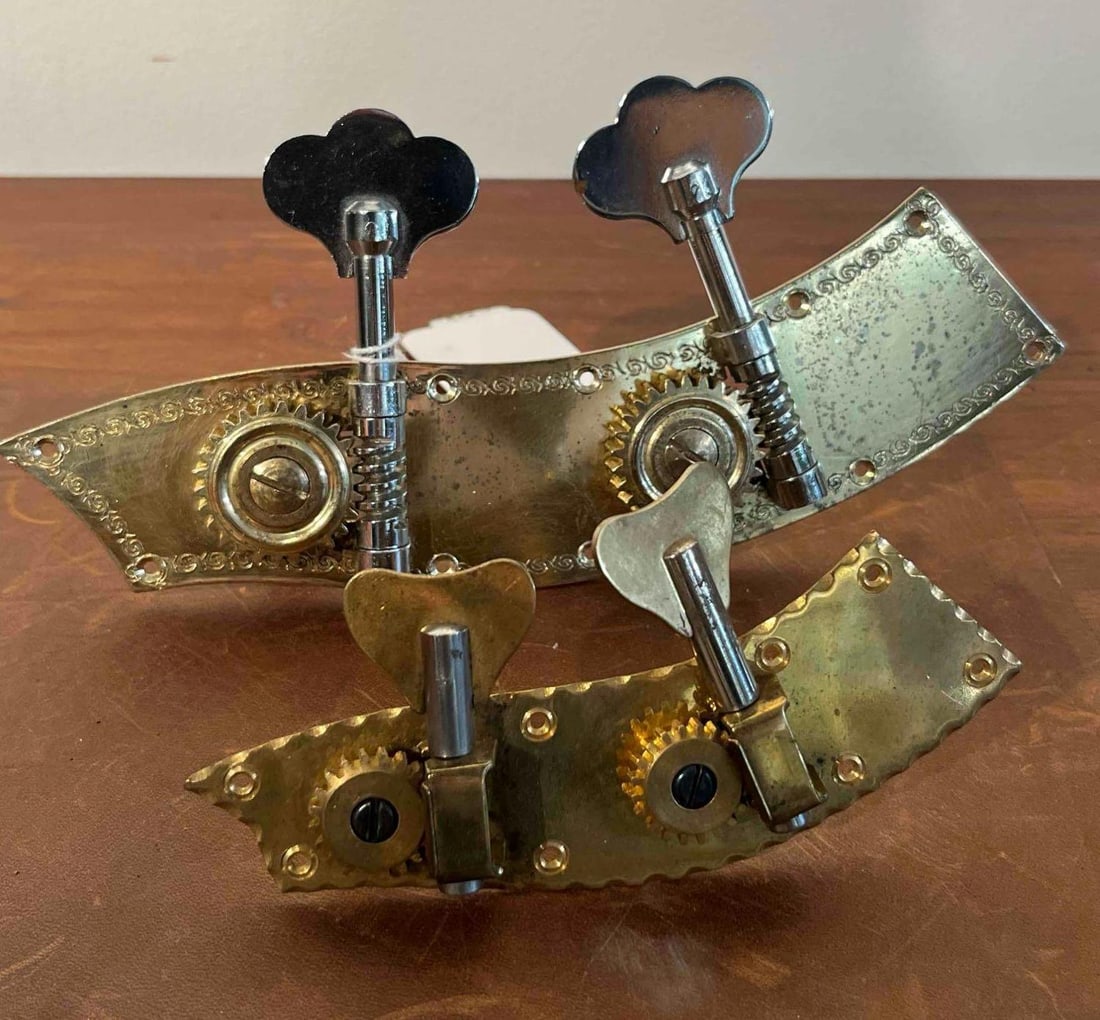 2 Sets 2-on-a-Plate Bass Tuners (1 of 7)