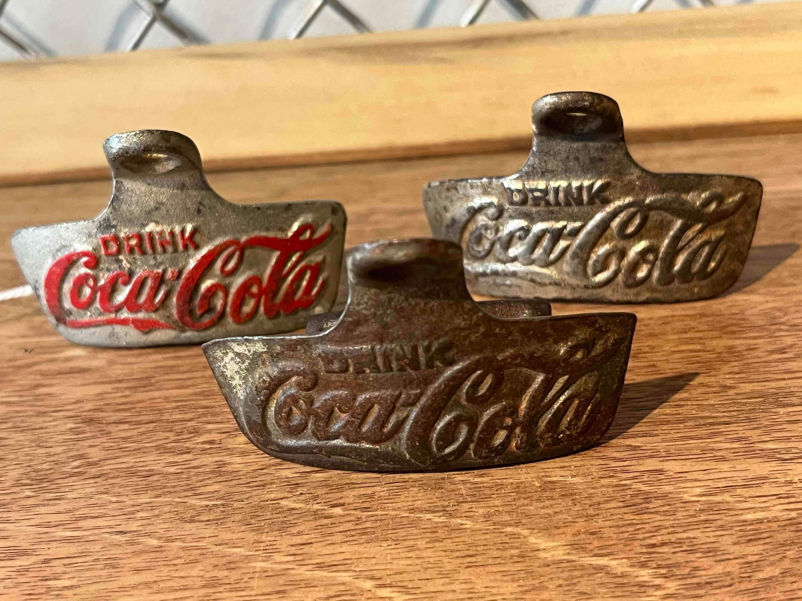 3 Coca-Cola Metal Bottle Openers (1 of 8)