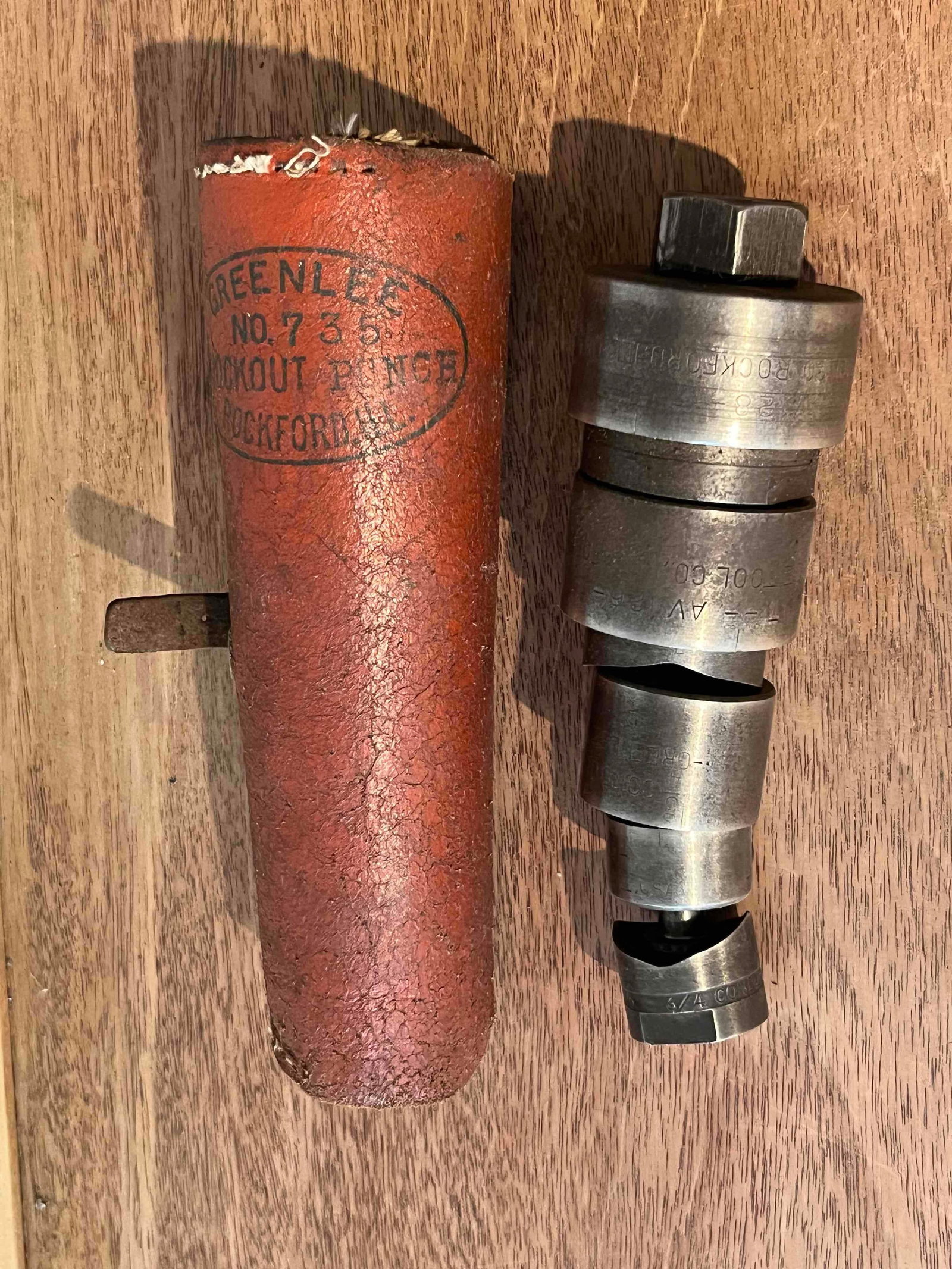 Greenlee 735 Knockout Punch Set w/ Case (1 of 5)