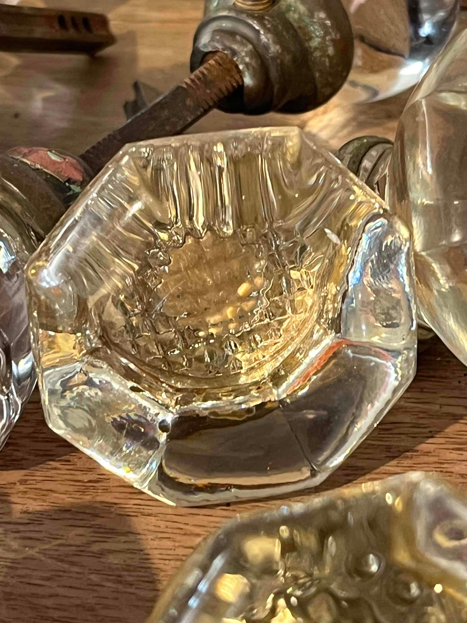 15 Molded Glass Door Knobs - 4