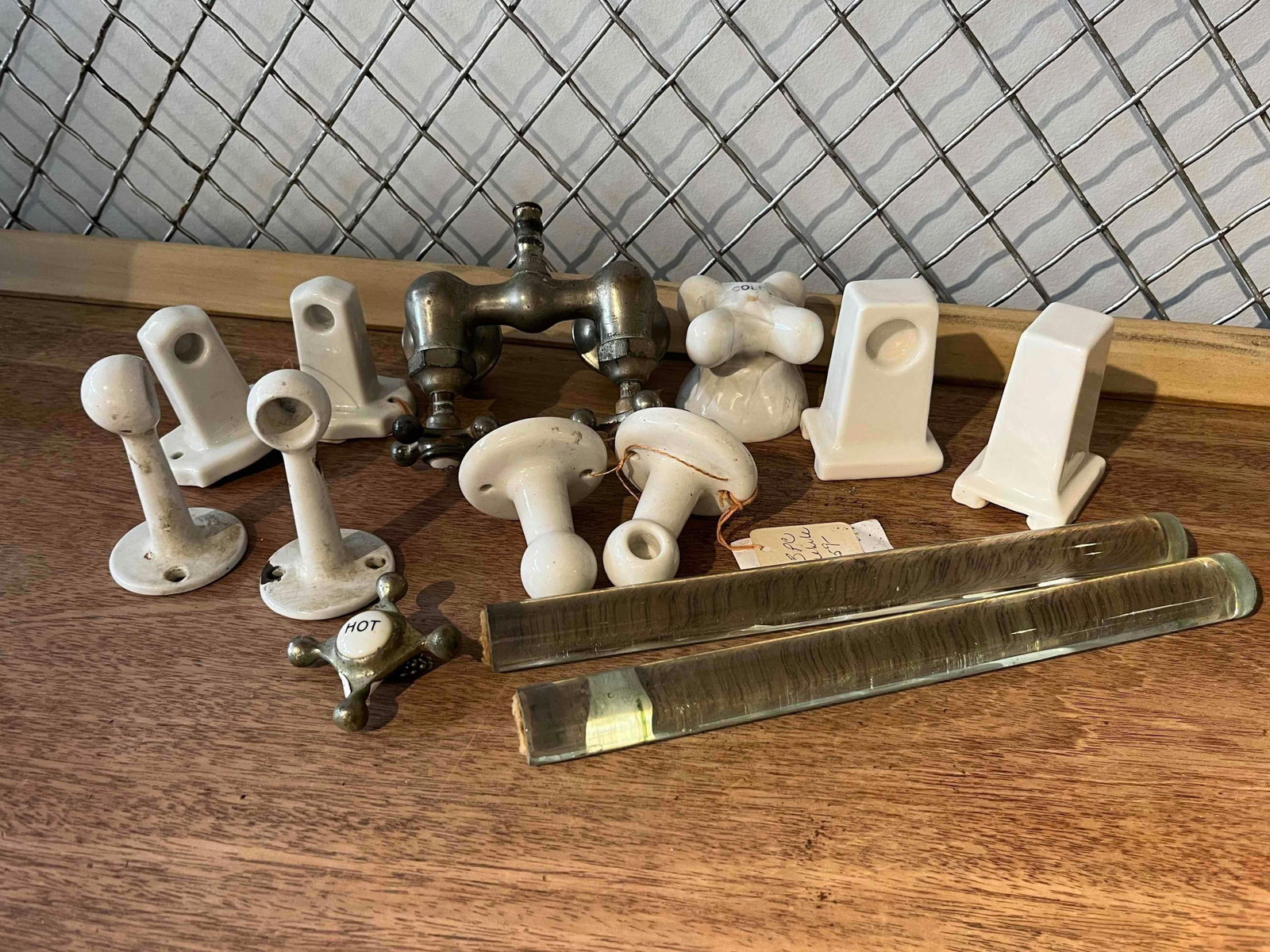 Nickel & Porc. Salvage Hardware (1 of 6)