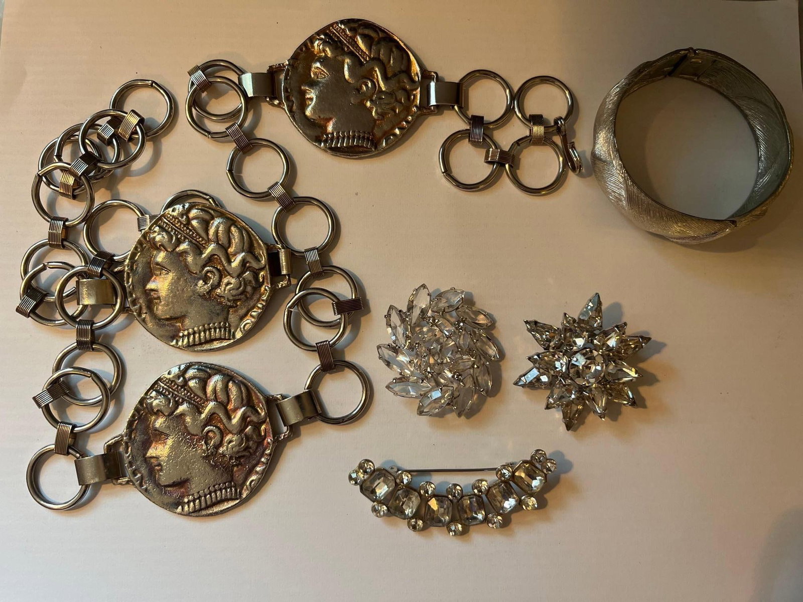 Monet Bangle & Silver-Tone Jewelry (1 of 10)