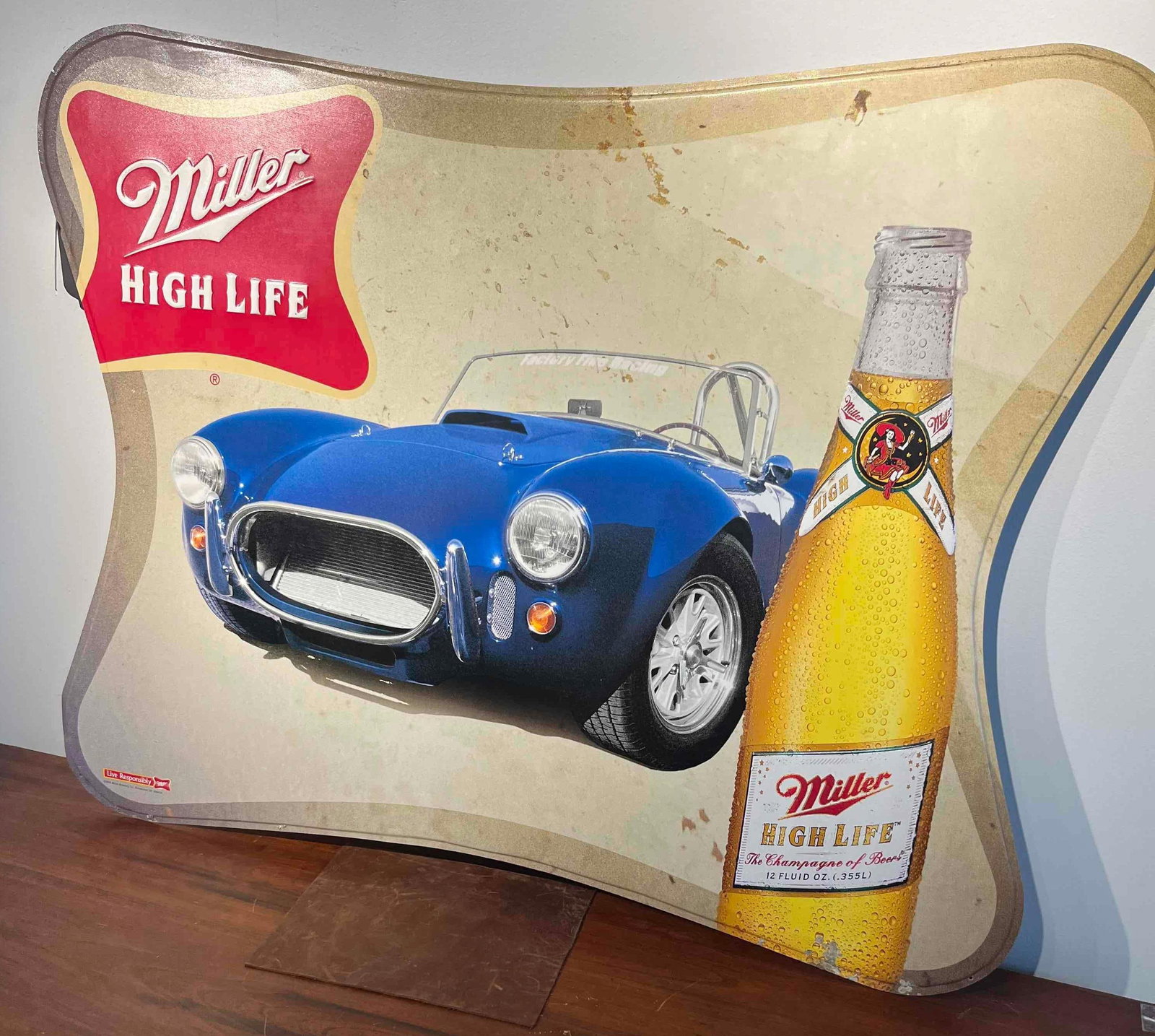 Miller & Factory Five Racing Metal Sign (1 of 4)