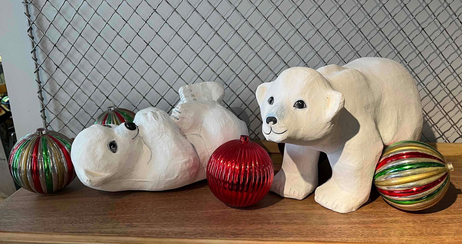 Polar Bear Figurines & Glass Ornaments (1 of 7)