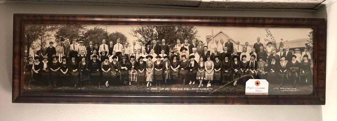Gus A. Fretter, Clam Bake Photo, 1921 (1 of 5)