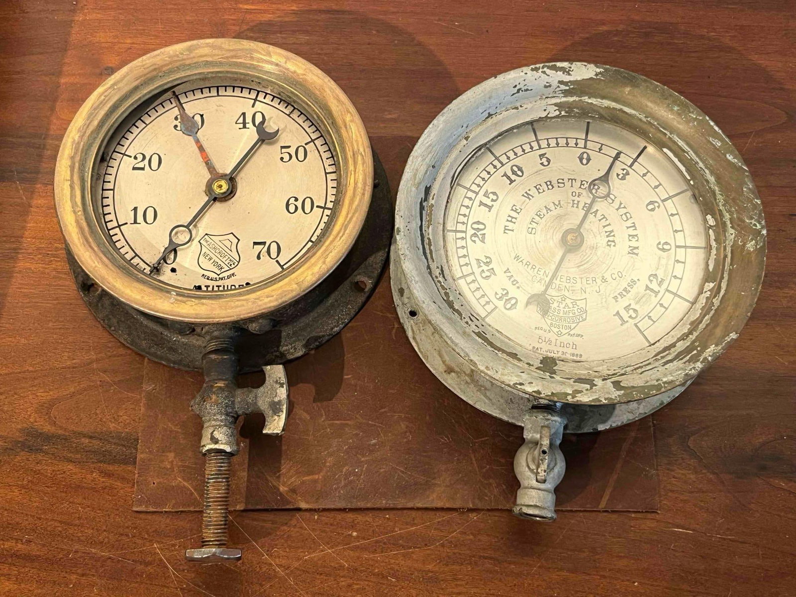 Ashcroft & Star Brass Industrial Gauges (1 of 5)