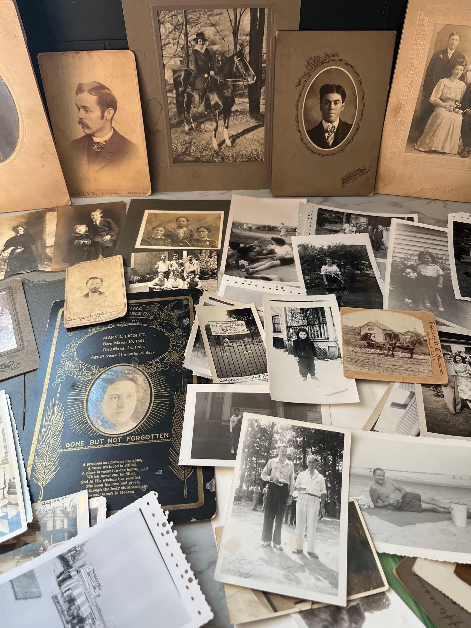 19th-20th C. Photos, Cards & Ephemera (1 of 10)