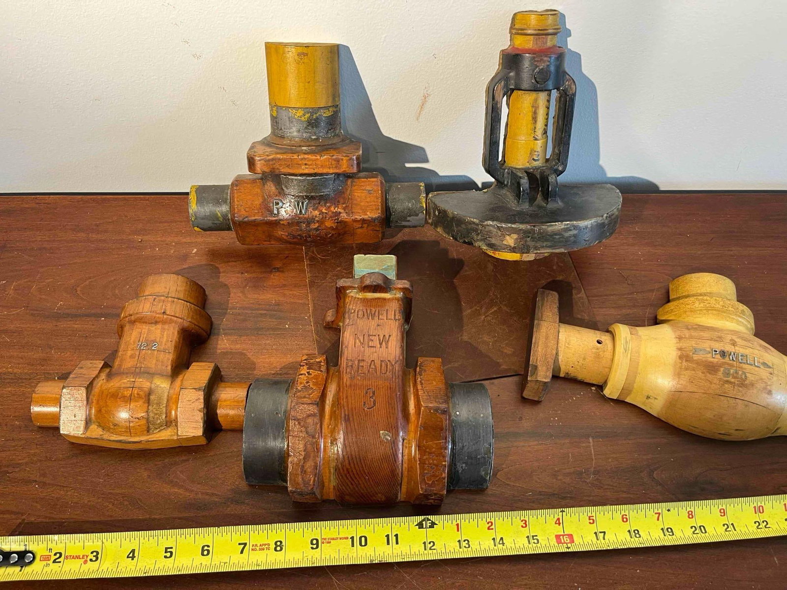Set 5 Powell Valve Foundry Patterns - 5
