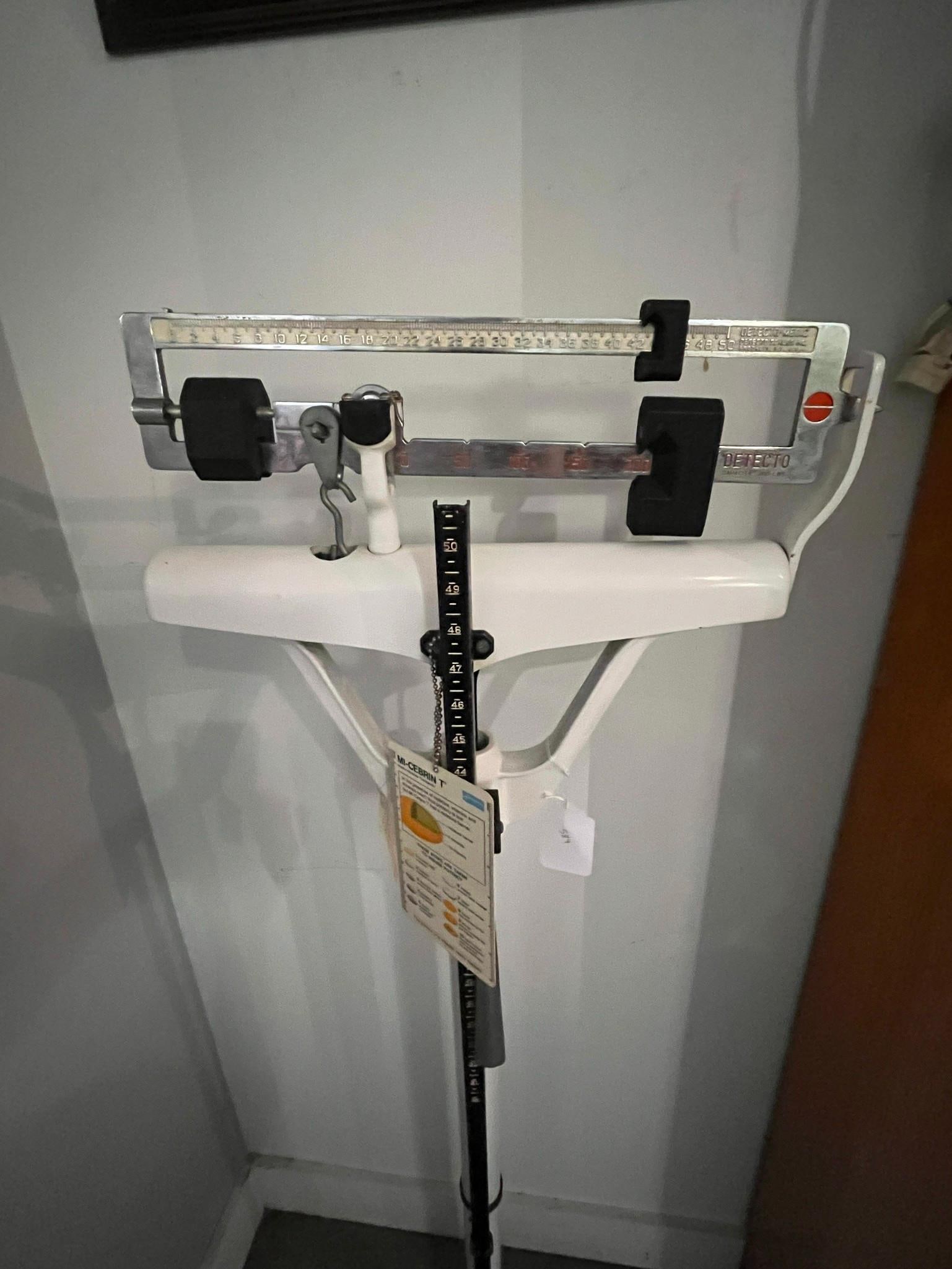 Detecto Physician Scale w/ Height Rod - 3