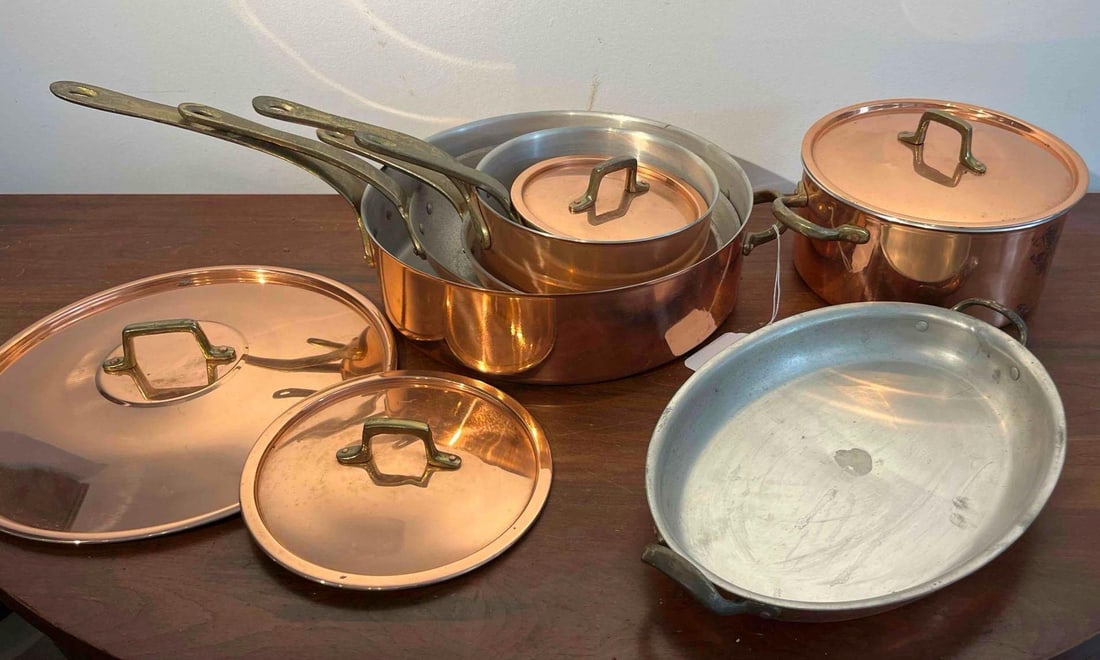 9-Piece Copper Cookware Set (1 of 6)