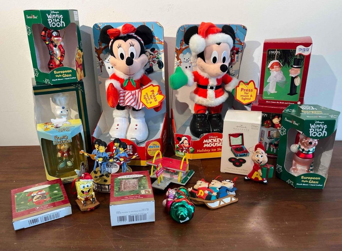 Disney & Hallmark Ornaments & Toys (1 of 10)