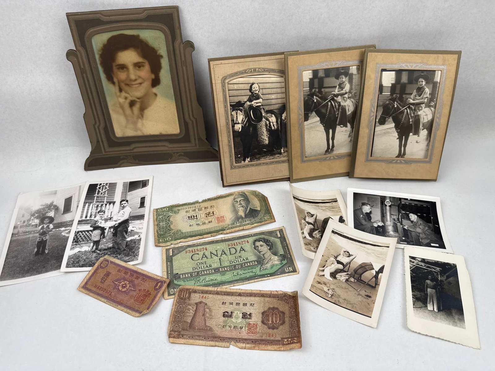 Mid-20th C. Banknotes & Photographs (1 of 8)